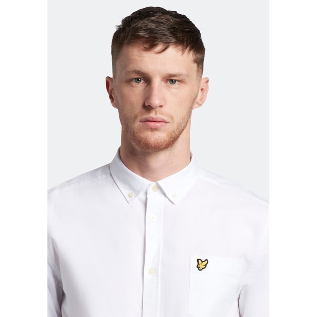 Lyle & Scott Langarmhemd, mit Logostickerei auf der Brust ▷ kaufen | BAUR