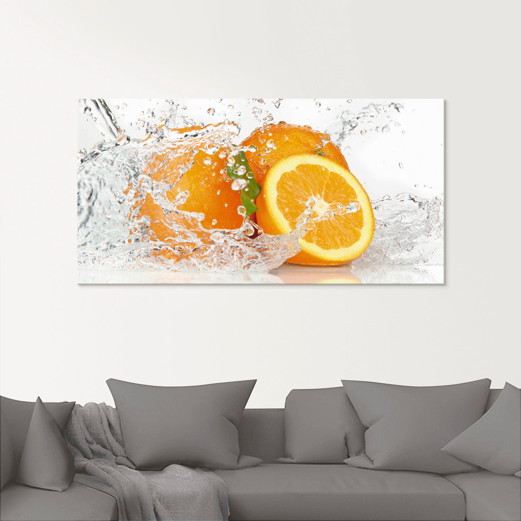 Artland "Orange mit Spritzwasser" Süßspeisen 1 Stk. tlg. in verschiedenen Größen