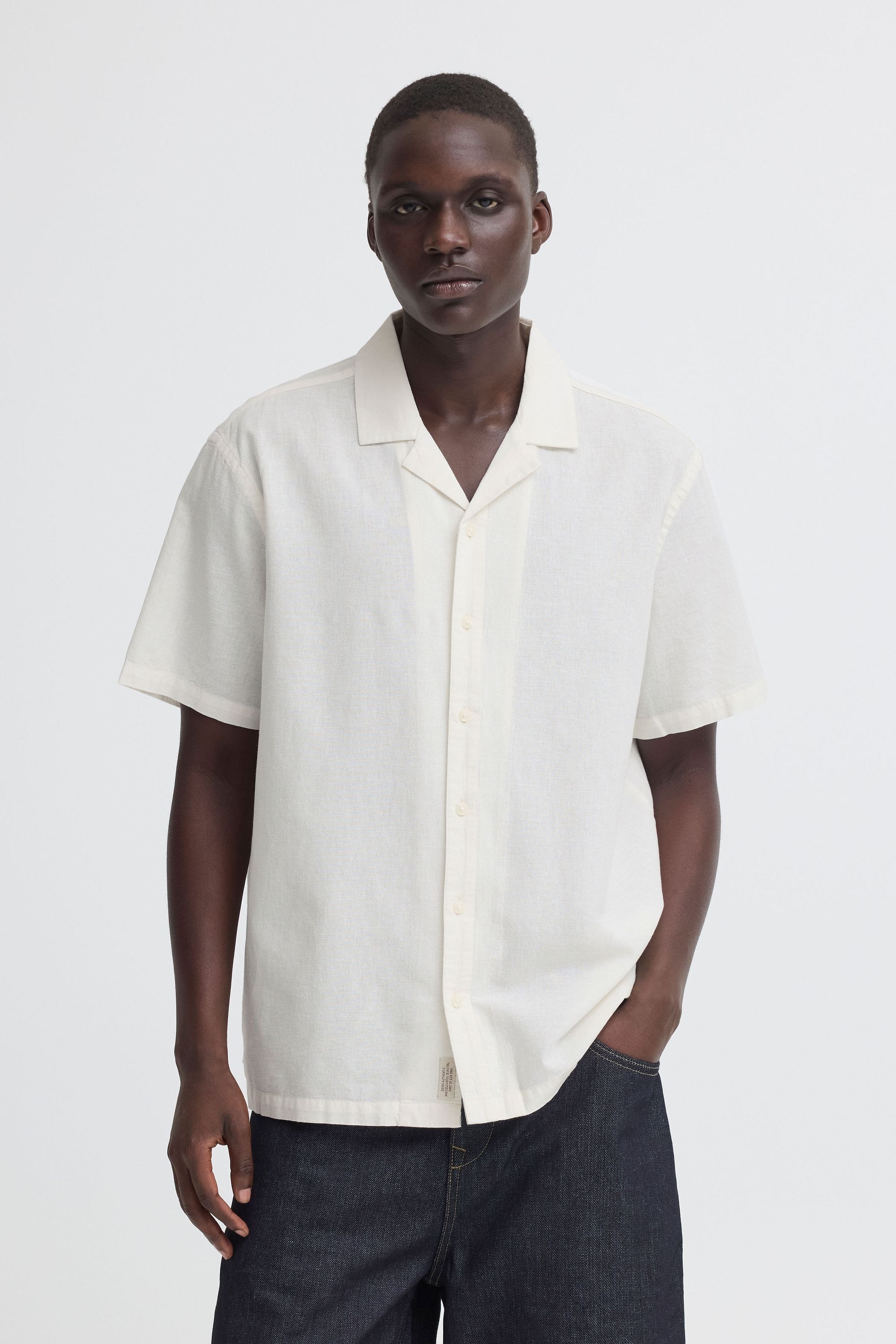 Blend Leinenhemd "BHAban Cuba Linen Mix" Modisches Leinenhemnd günstig online kaufen