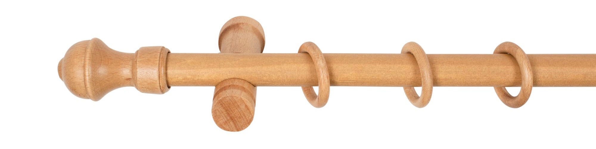 SN DECO GROUP Gardinenstange »Ares«, 1 läufig-läufig, Fixmaß