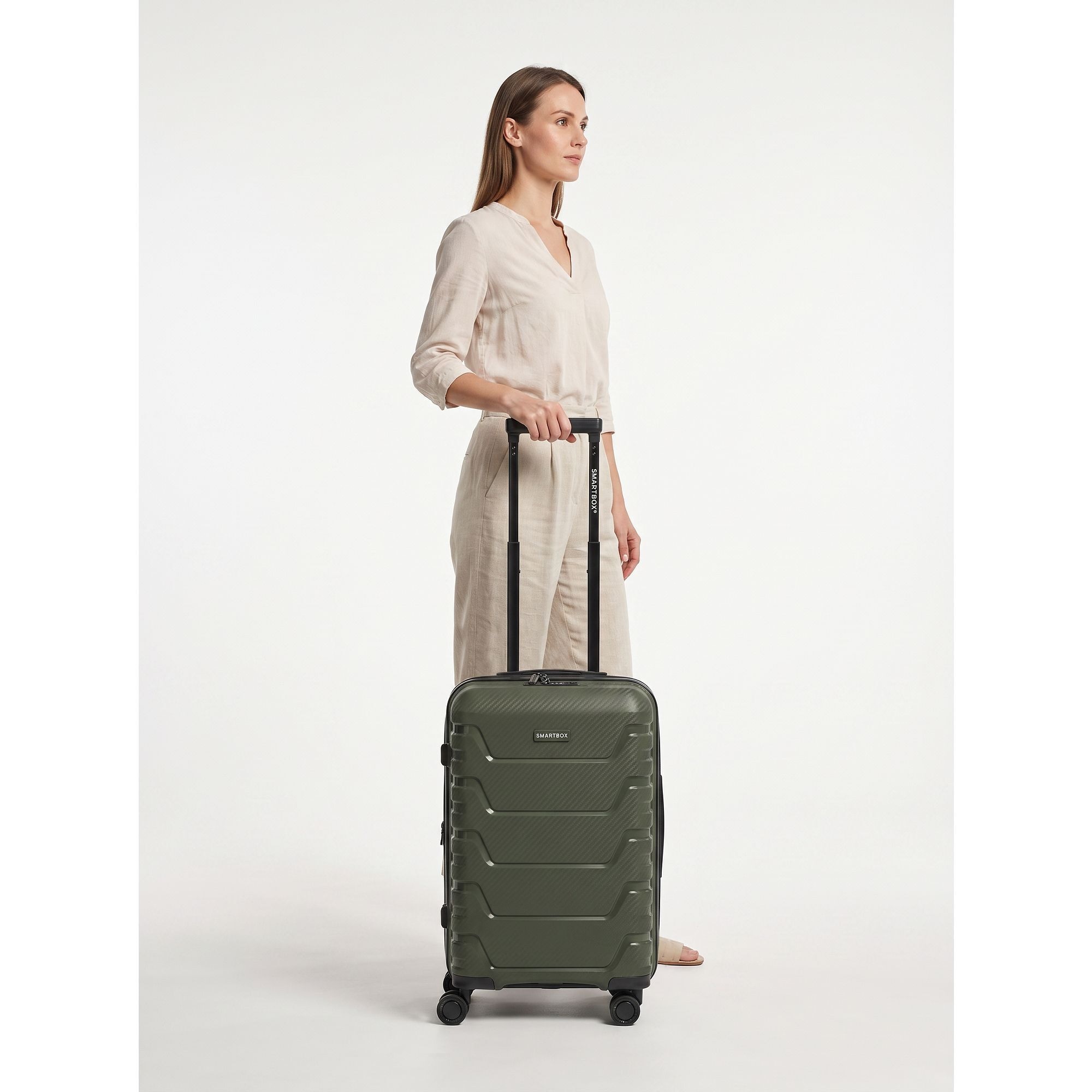 Smartbox 1100000002199 »Edition 01 4 Rollen Kabinentrolley 55 cm mit Dehnfalte« 42 l