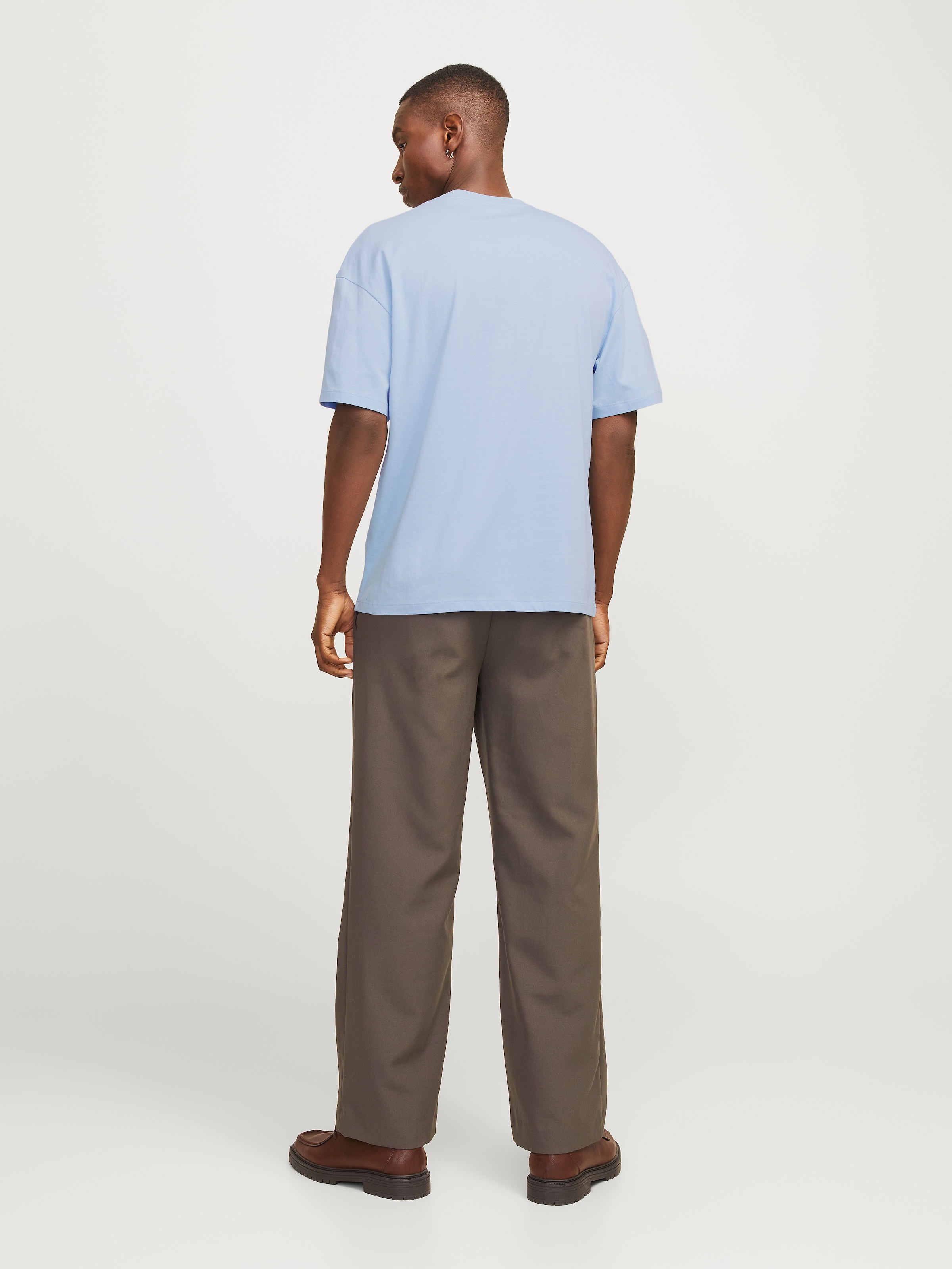 Jack & Jones Oversize-Shirt »JJEBRADLEY TEE SS O-NECK NOOS«, mit Rundhalsausschnitt
