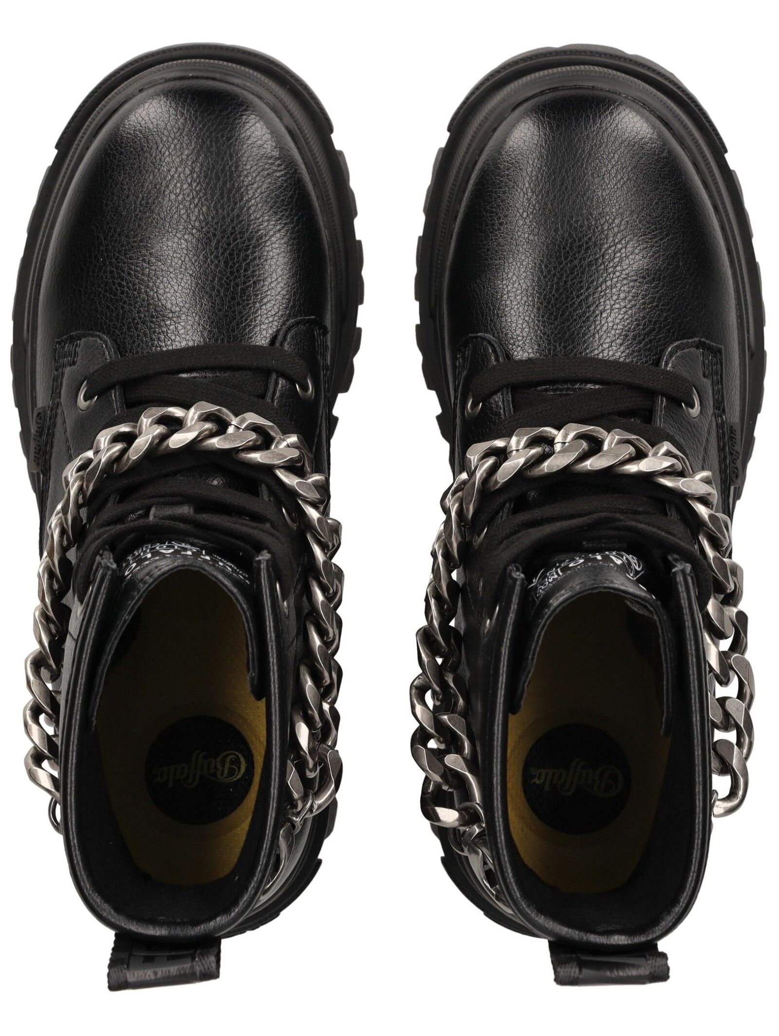 Buffalo Schnürstiefelette »Buffalo Stiefelette Lederimitat«