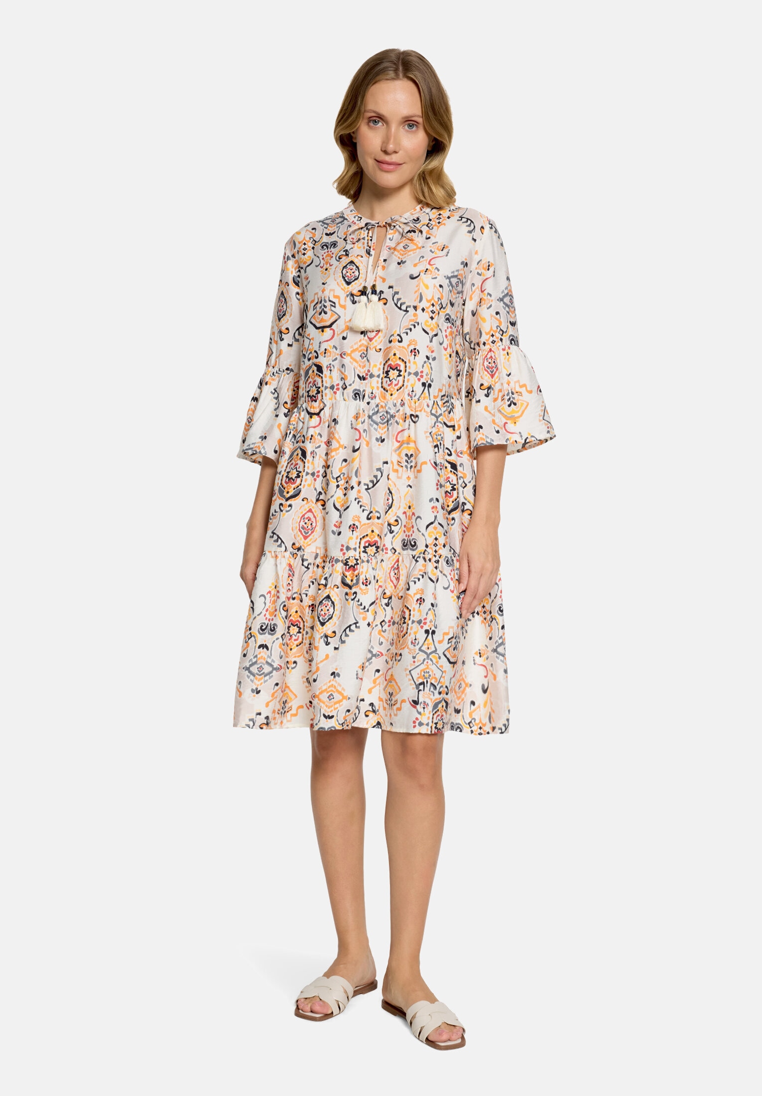 Betty&Co Sommerkleid »Damen mit Print« Ohne Tasche