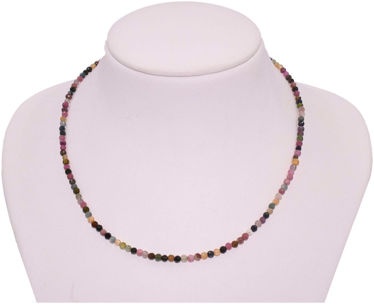 Firetti Collier »Schmuck Geschenk Halsschmuck Halskette Farbstein Edelstein Turmalin« Made in Germany - mit Turmalin