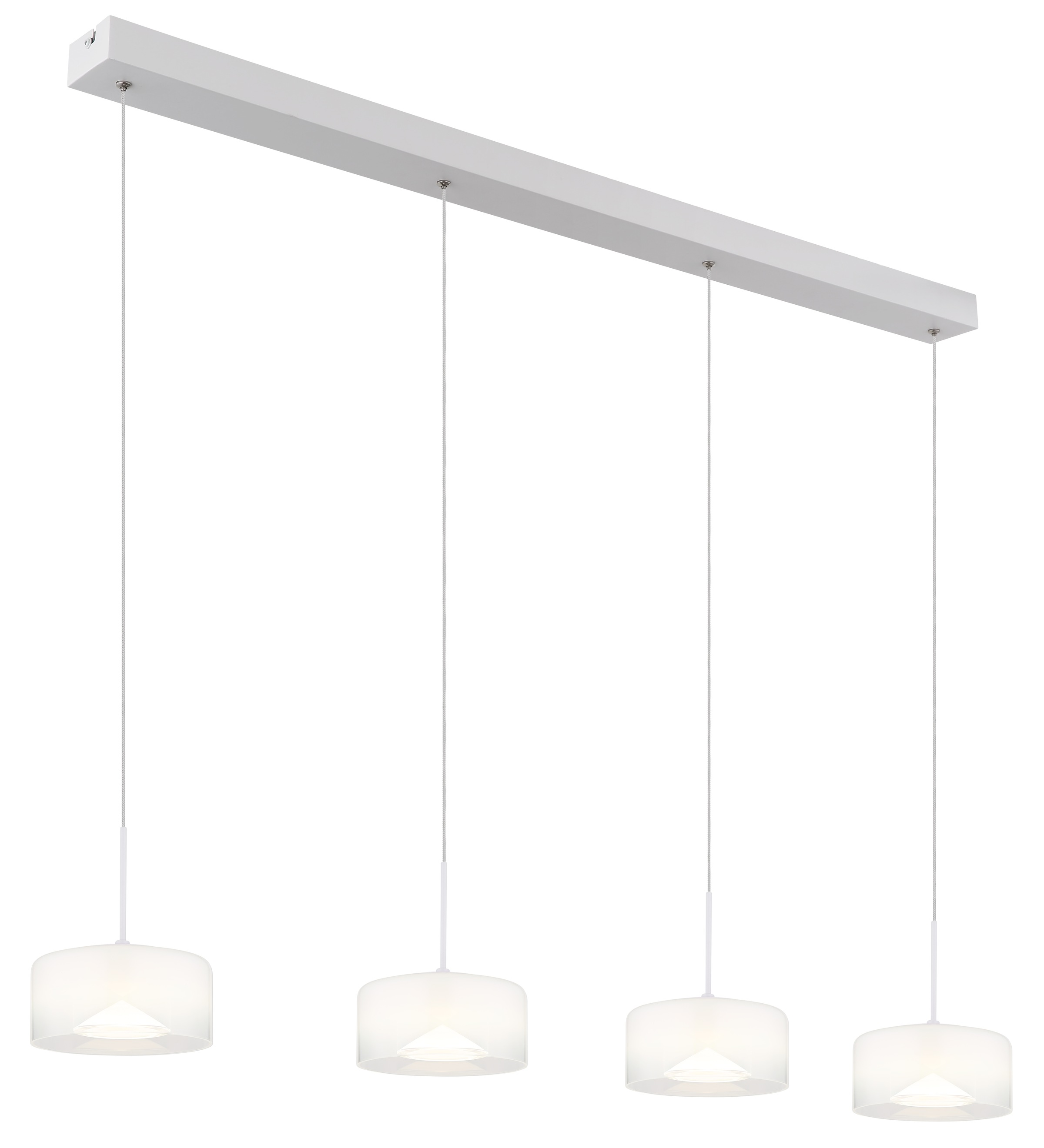 GLOBO LIGHTING LED Pendelleuchte »BELINDA«, Leuchtmittel LED-Modul | LED fest integriert, Hängelampe/Hängeleuchte/Wohnzimmer/Esstisch/elegant