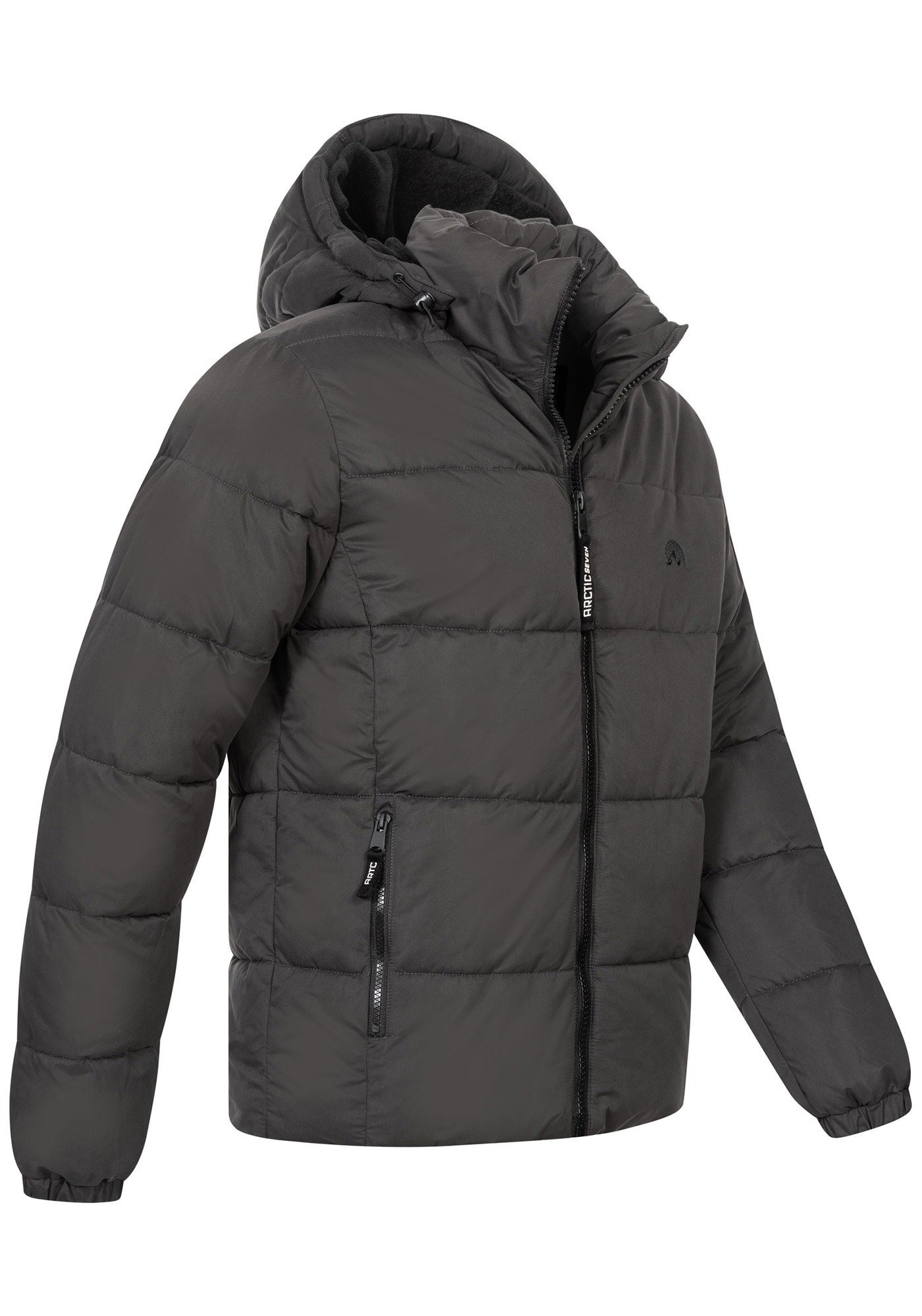 Arctic Seven Winterjacke »ASCreesi«, mit warmem Teddyfell und abnehmbarer Kapuze