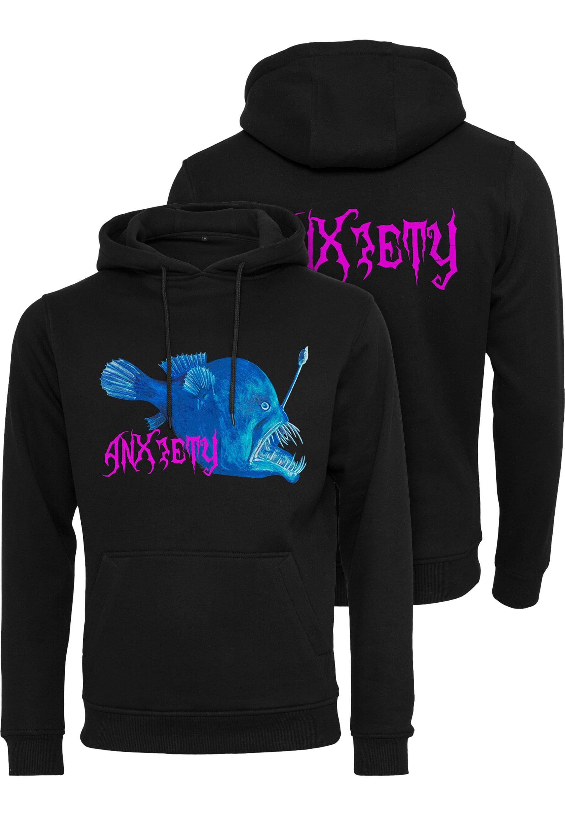 MisterTee Kapuzensweatshirt "MisterTee Herren Anxiety Hoody" 1 Stk. tlg. günstig online kaufen