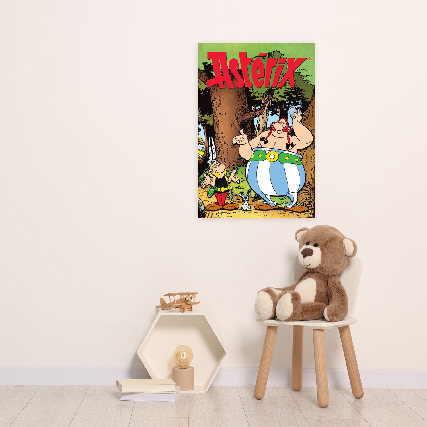 LuckyLinde Leinwandbild "Asterix, Obelix und Idefix III" Fantasy  Figuren günstig online kaufen