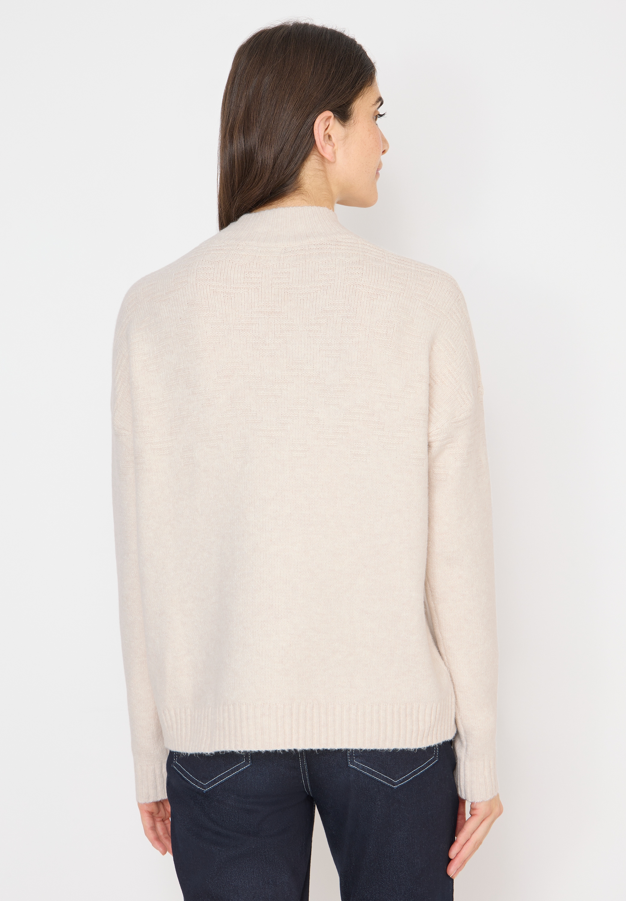 Cecil Strickpullover mit Strick-Struktur