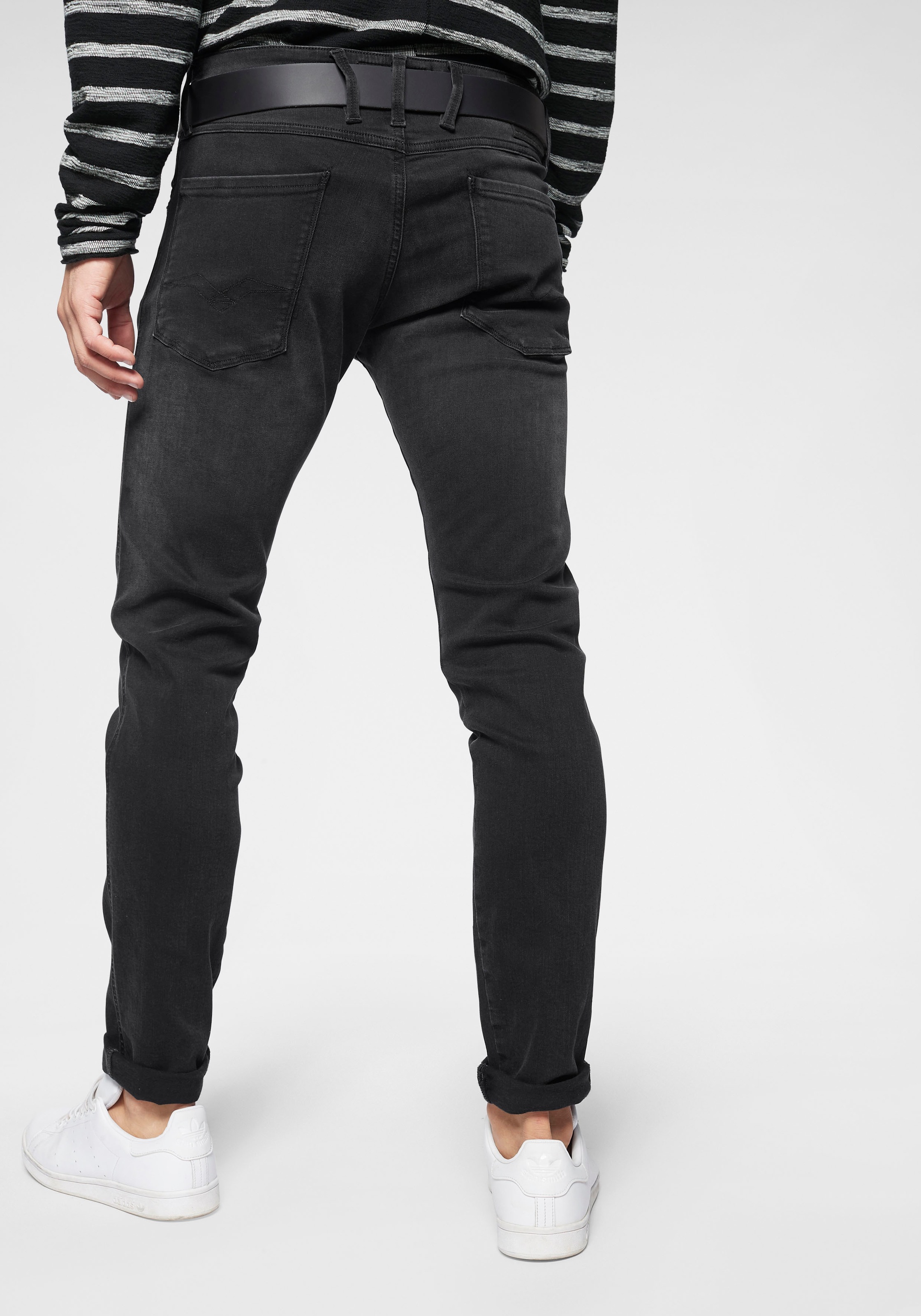 Replay Slim-fit-Jeans "Anbass Superstretch" elastisch günstig online kaufen