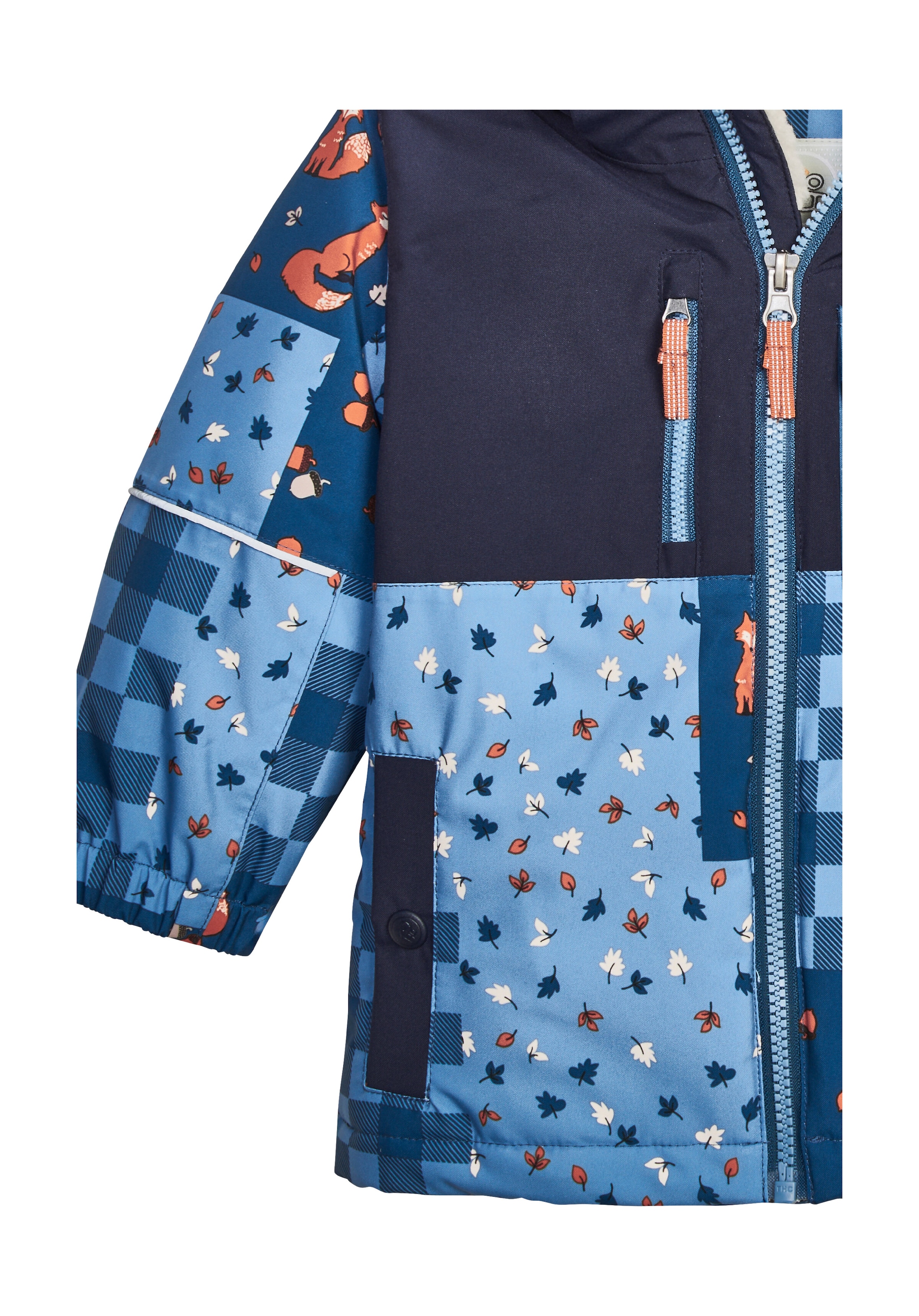first instinct by killtec Skijacke »FISW 43 MNS SKI JCKT« Wind- und wasserdichte Kinderjacke mit Fleecekapuze und Schneefang