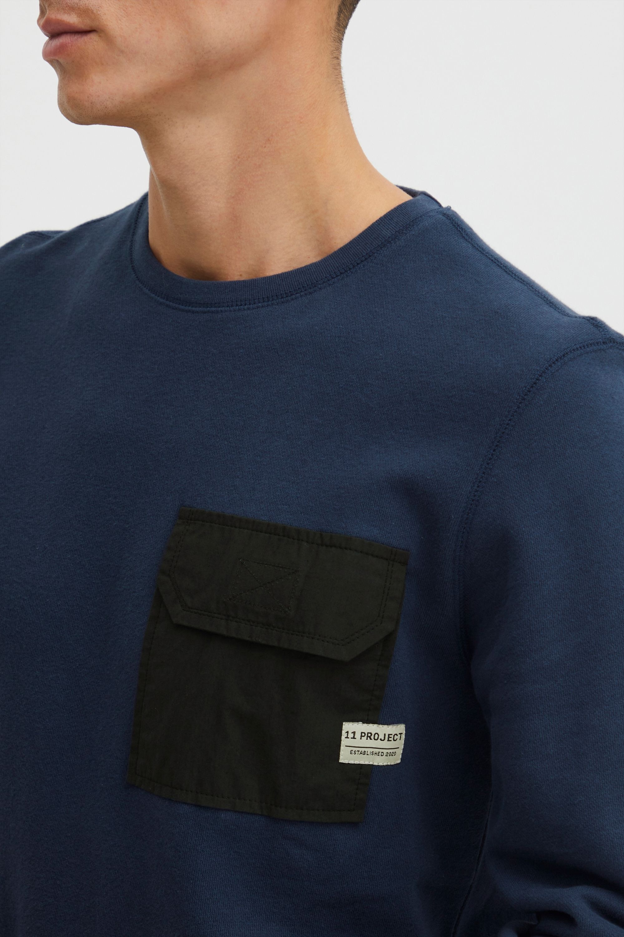 11 Project Rundhalspullover »Sweatshirt PRPelle«