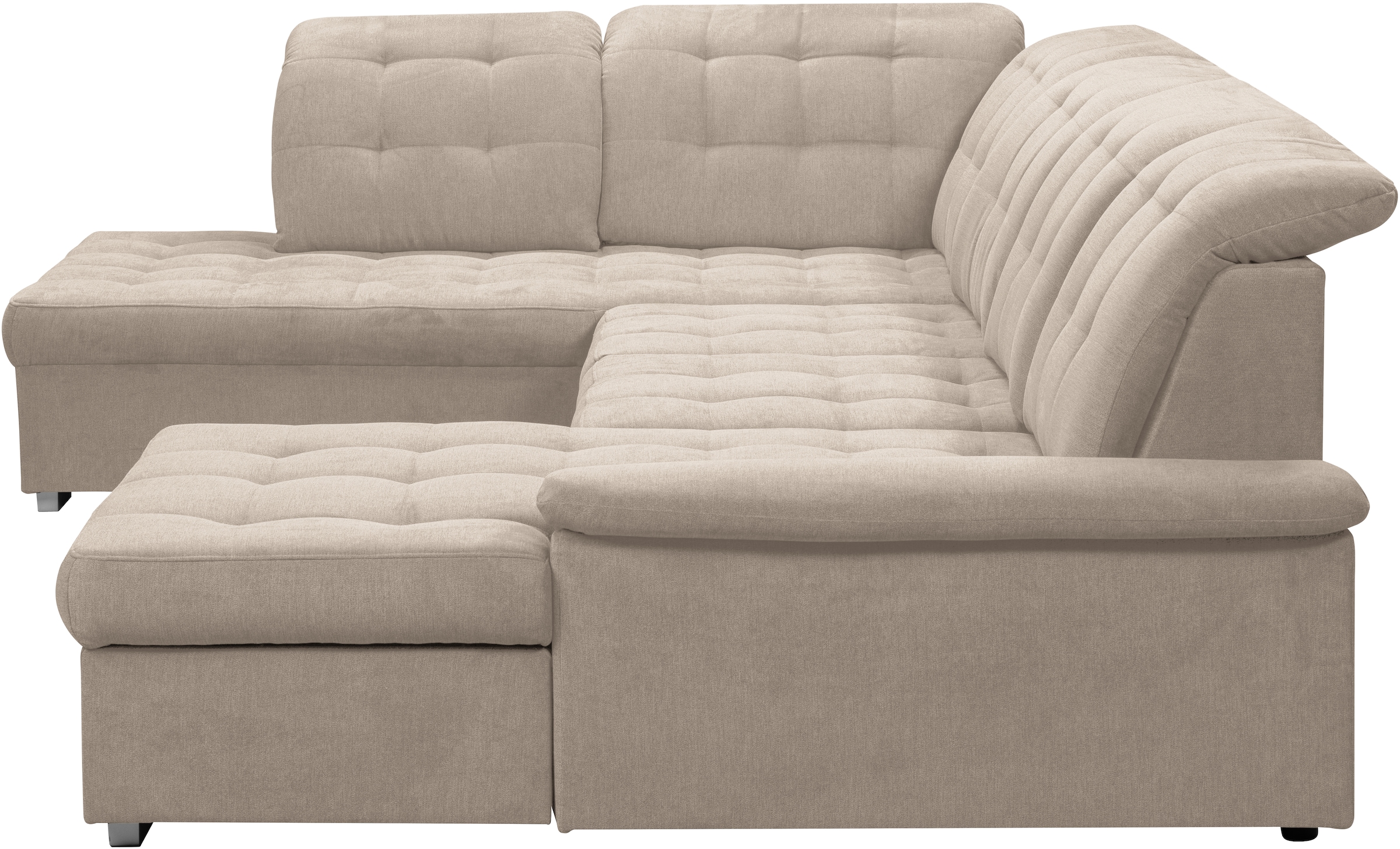 WERK2 Wohnlandschaft »Kordula-New U-Form«, Sofa in U-Form mit Schlaffunktion & Bettkasten, Schlafcouch