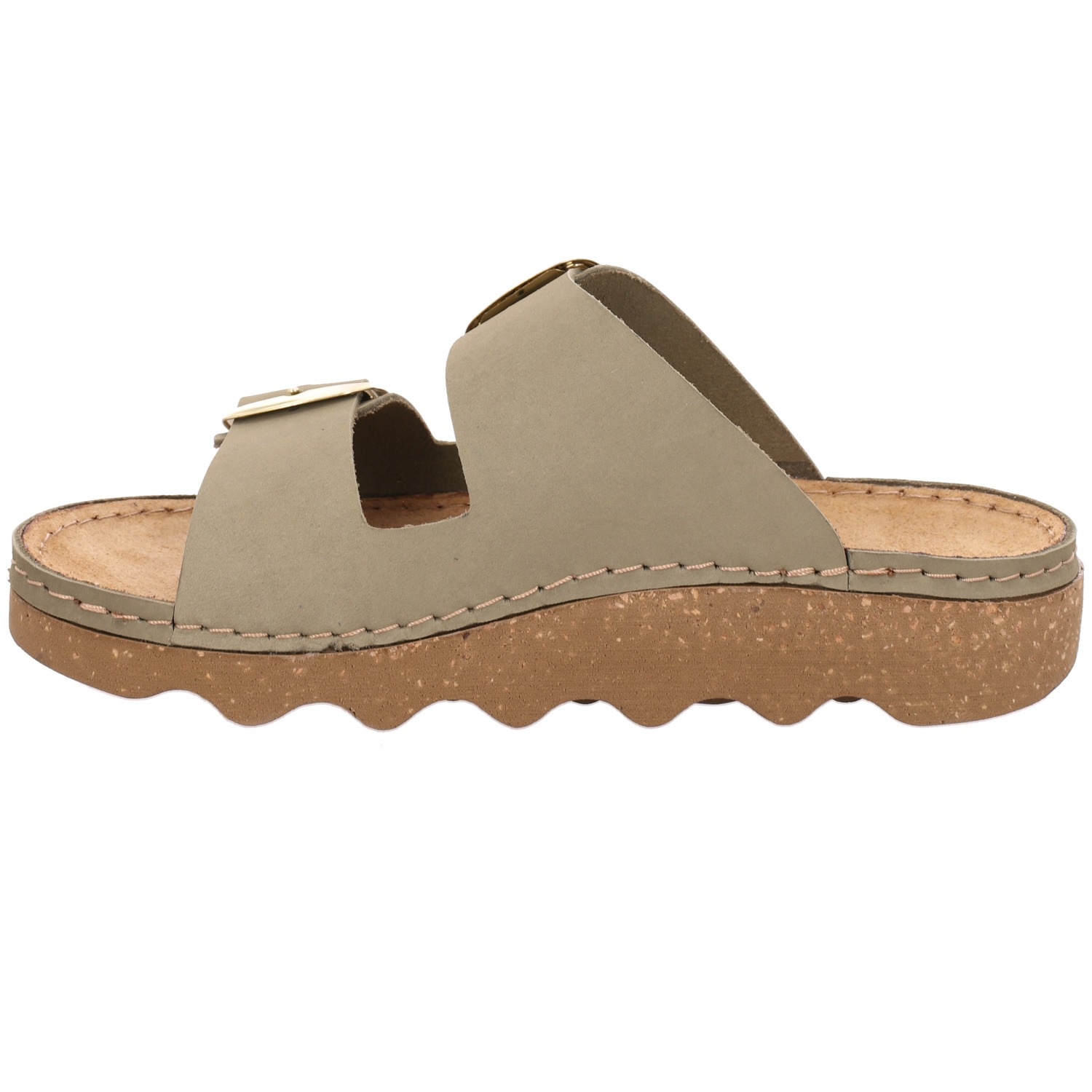 Rohde Pantolette »FOGGIA-D«  Hausschuh, Sommerschuh, Strandschuh mit Schnallenverschlüsse