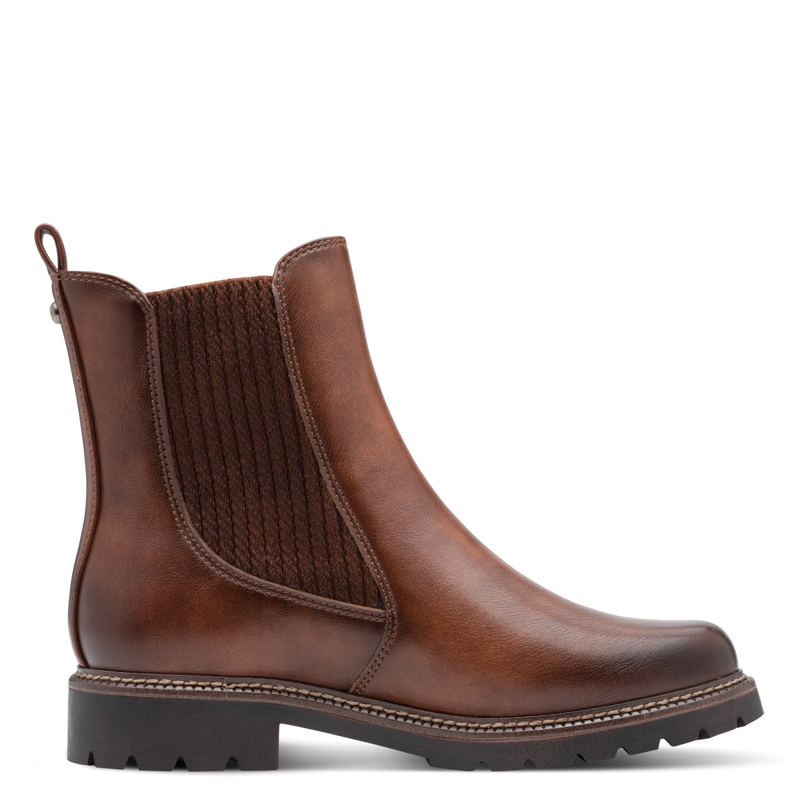 Tamaris Chelseaboots, Businessschuh, Schlupfschuh, Stiefelette mit Stretcheinsätzen