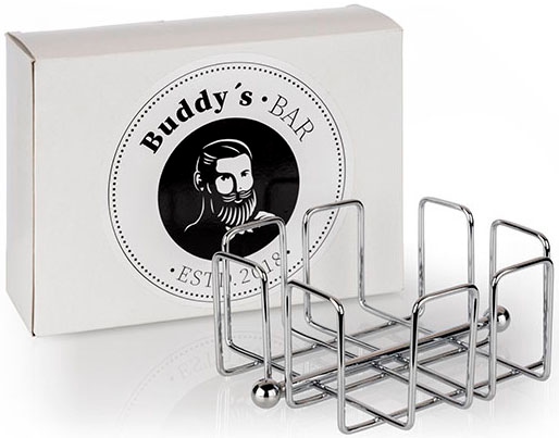 Buddys Serviettenhalter verchromt, für 50 Servietten günstig online kaufen
