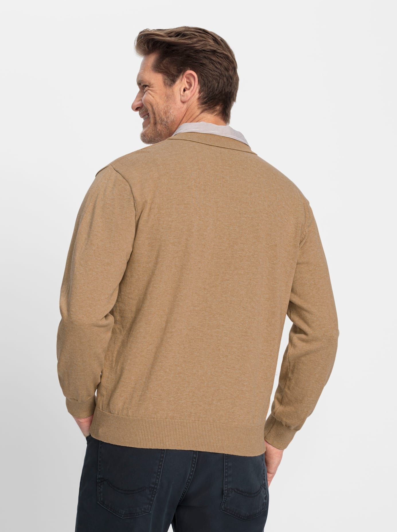 Marco Donati Polokragenpullover »Polopullover«