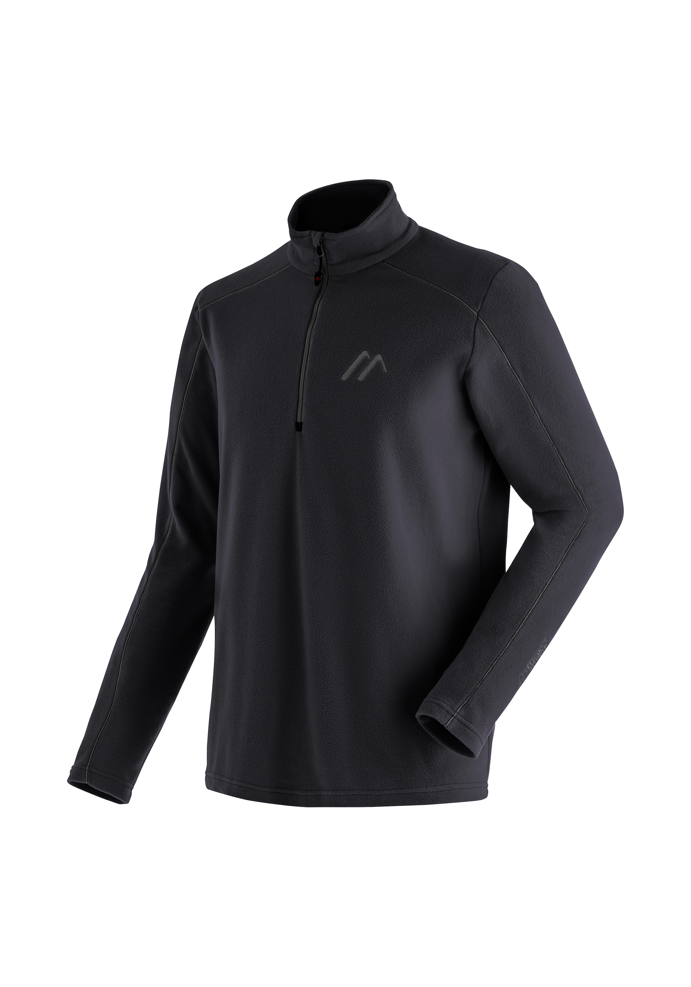 Maier Sports Fleecepullover "Dennis", Herren Fleece, funktioneller Midlayer, Half-Zip, Regular Fit