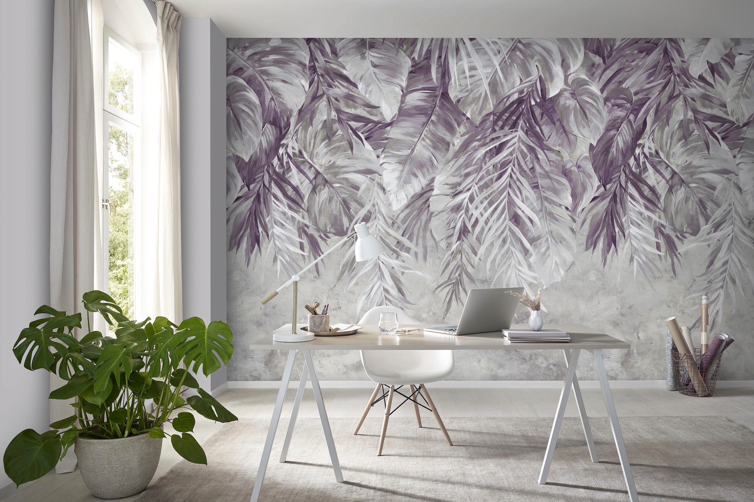 Fashion for walls Fototapete »Glamorama«, floral, Phthalate frei