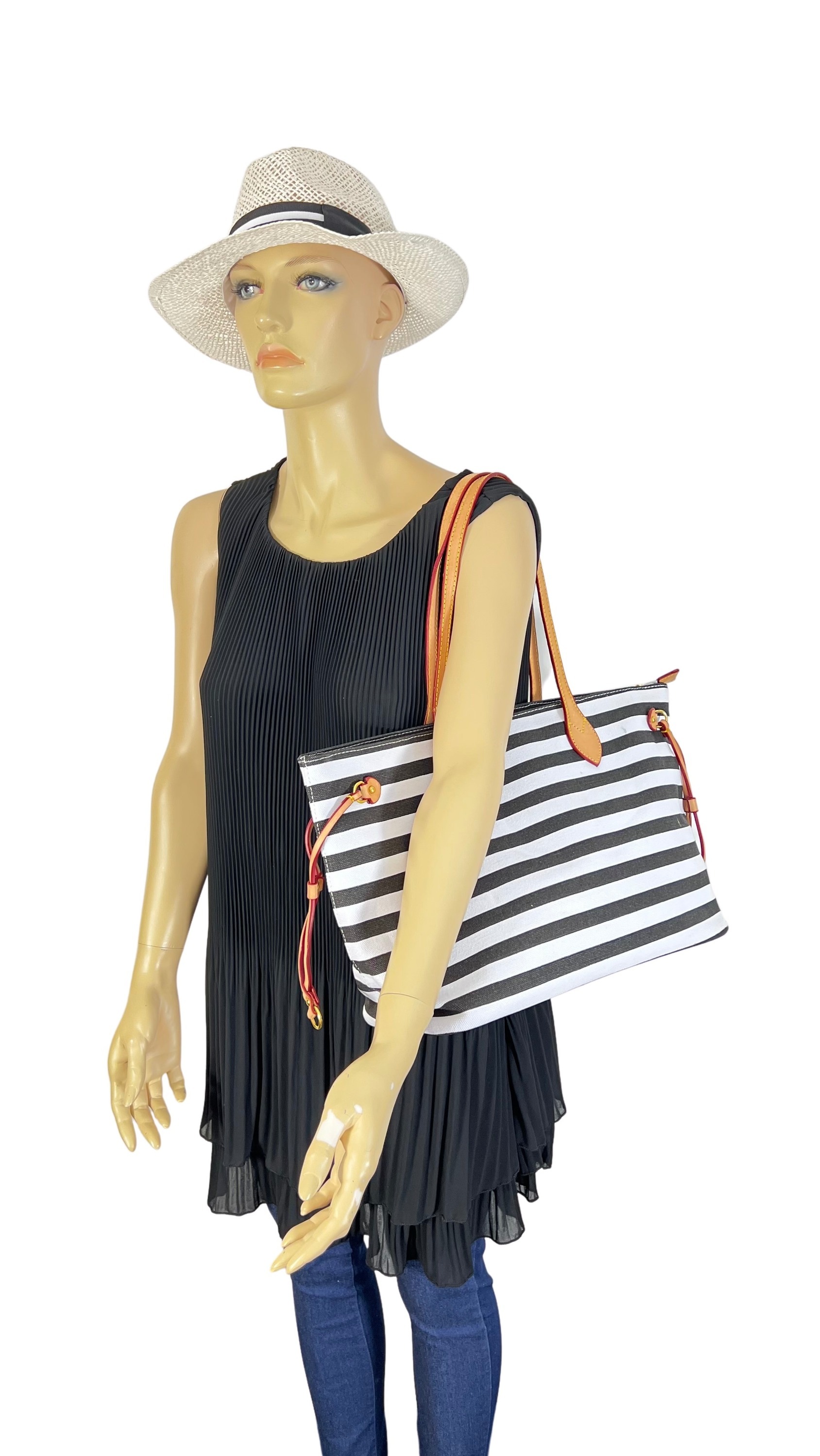 COLLEZIONE ALESSANDRO Schultertasche »Bademeister«, mit echt Leder Henkeln