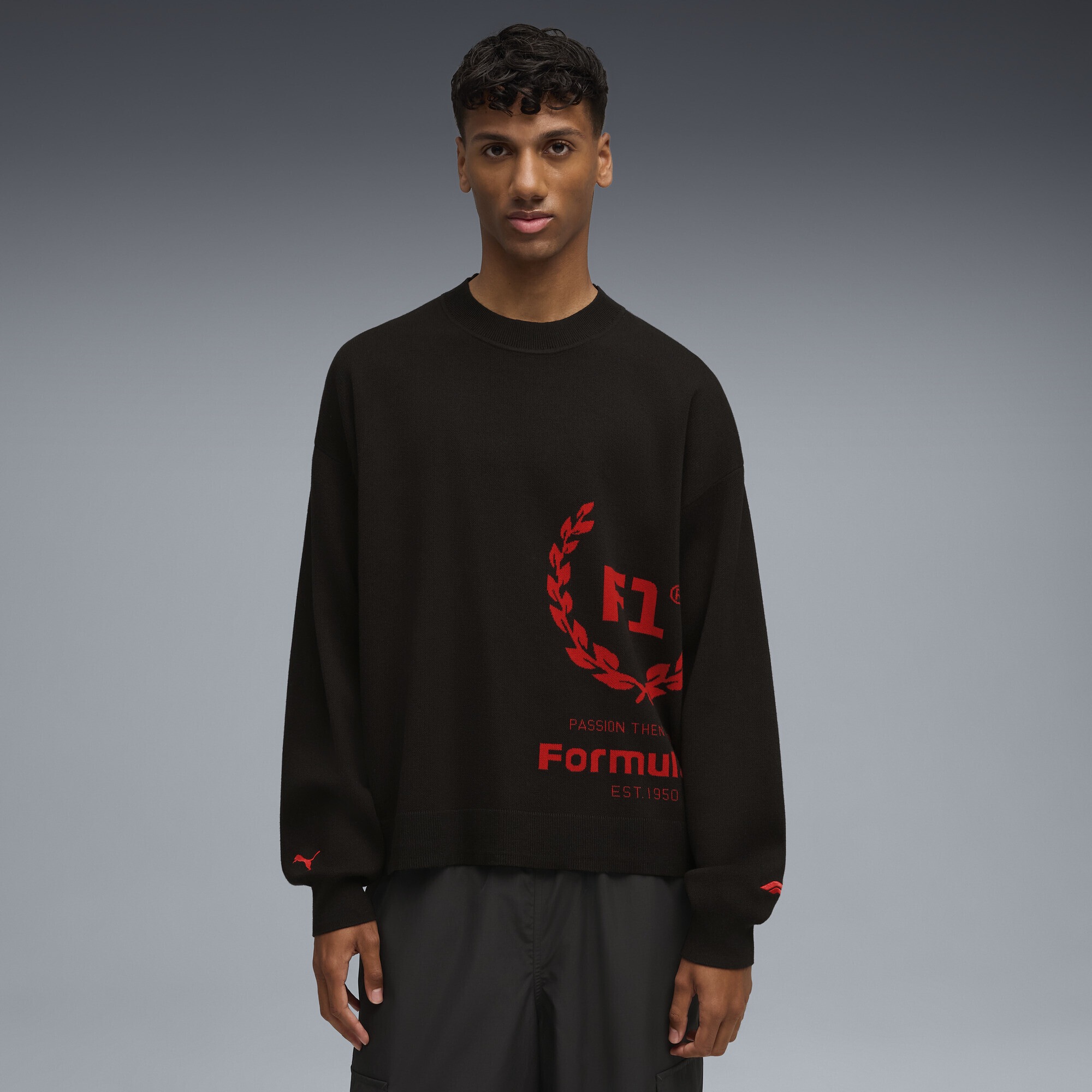 PUMA Sweatshirt »F1® 75 Yrs Strick-Sweatshirt Herren«