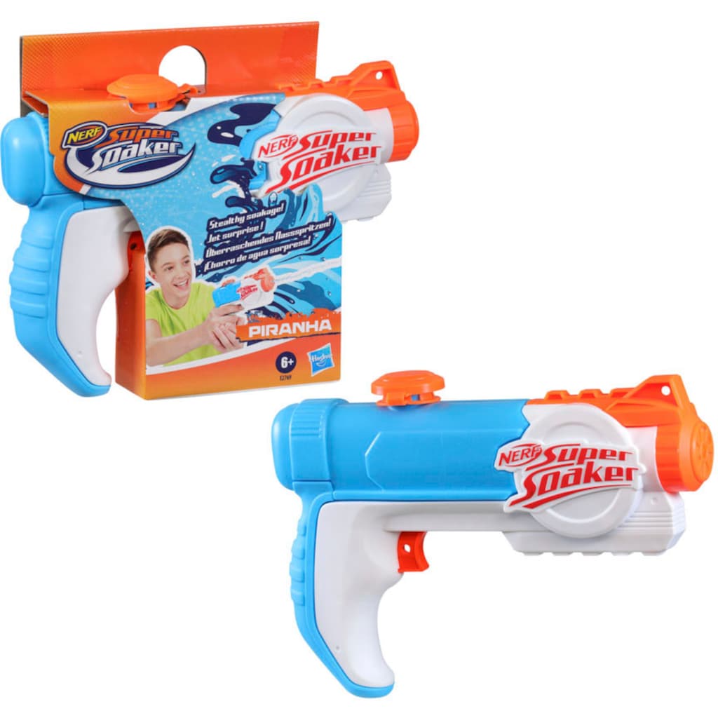 Hasbro Wasserpistole »Nerf, Wasserblaster, Super Soaker Piranha«