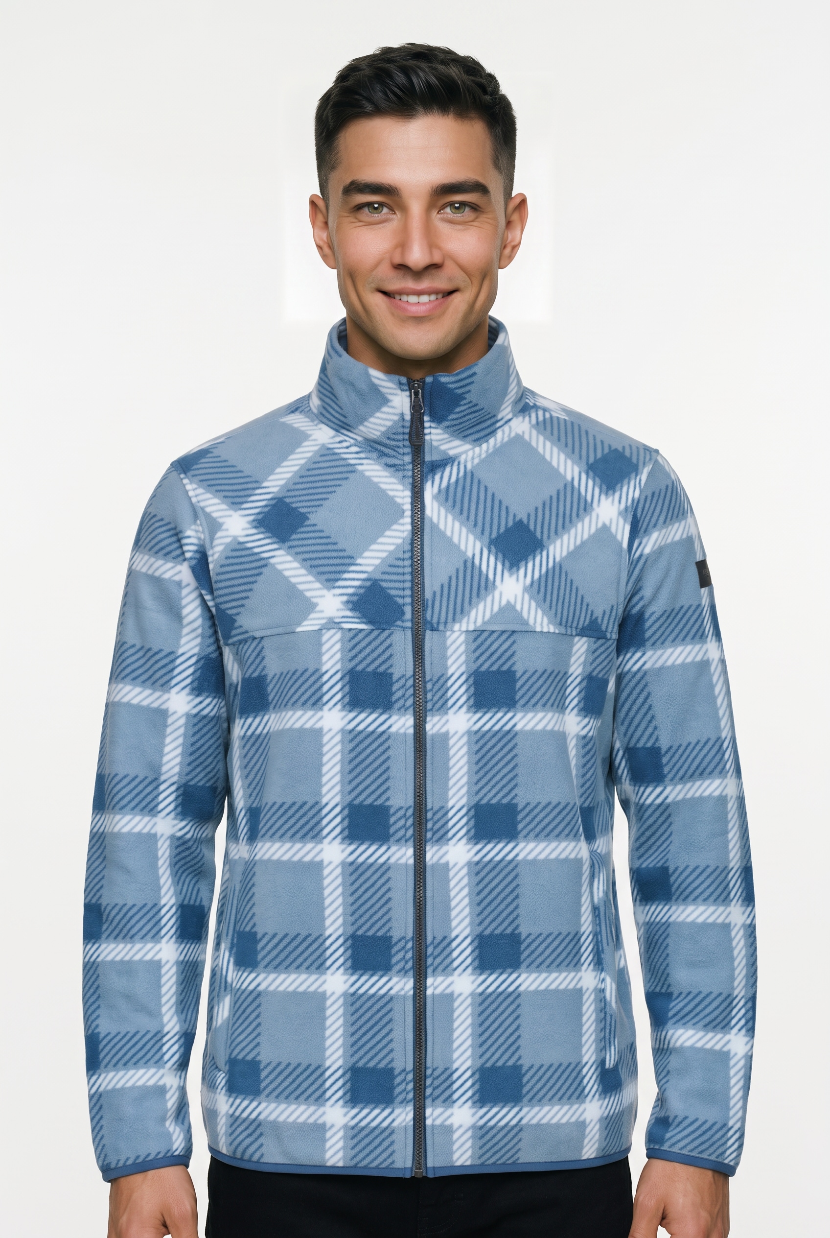 Icepeak Fleecejacke "ICEPEAK MARENGO" normale Passform, mit zwei Reißverschlusstaschen vorne