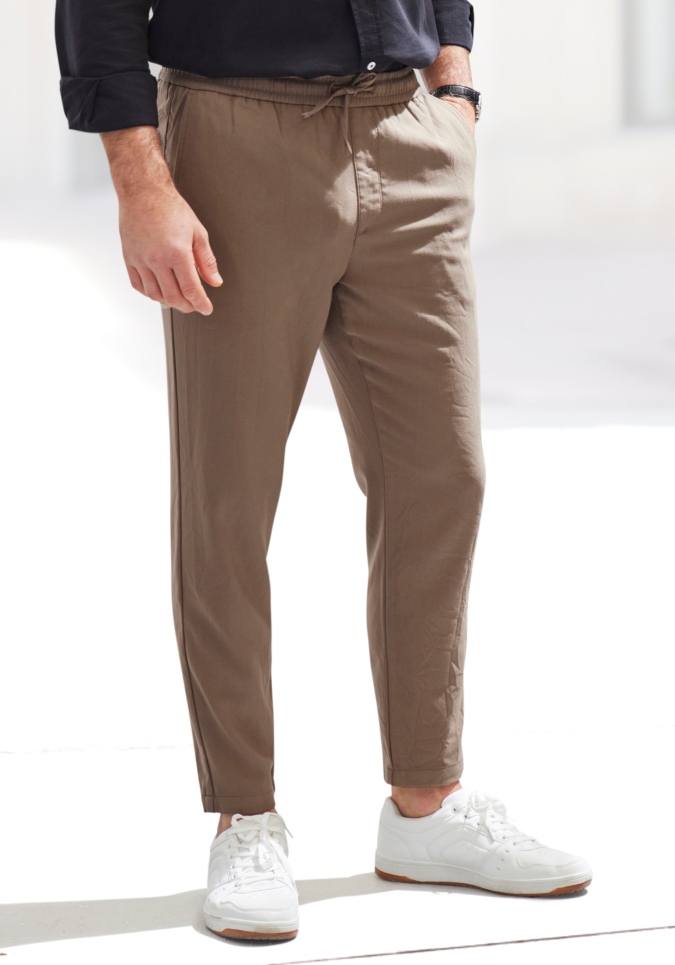 John Devin Jogger Pants »Jogg Pants«, Slim Fit, aus leichter Webqualität