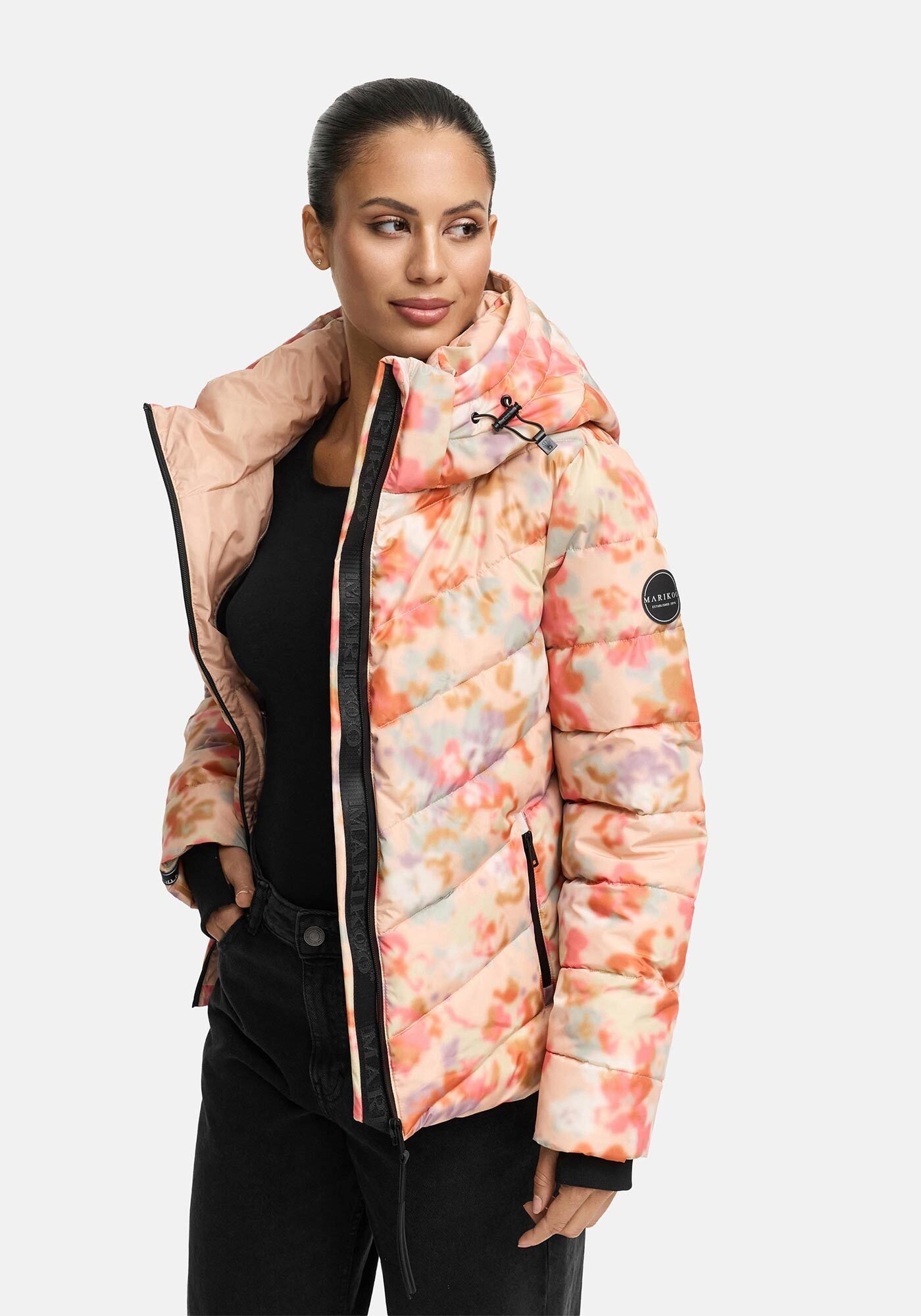 Marikoo Winterjacke »Samuiaa XVI«, mit Kapuze