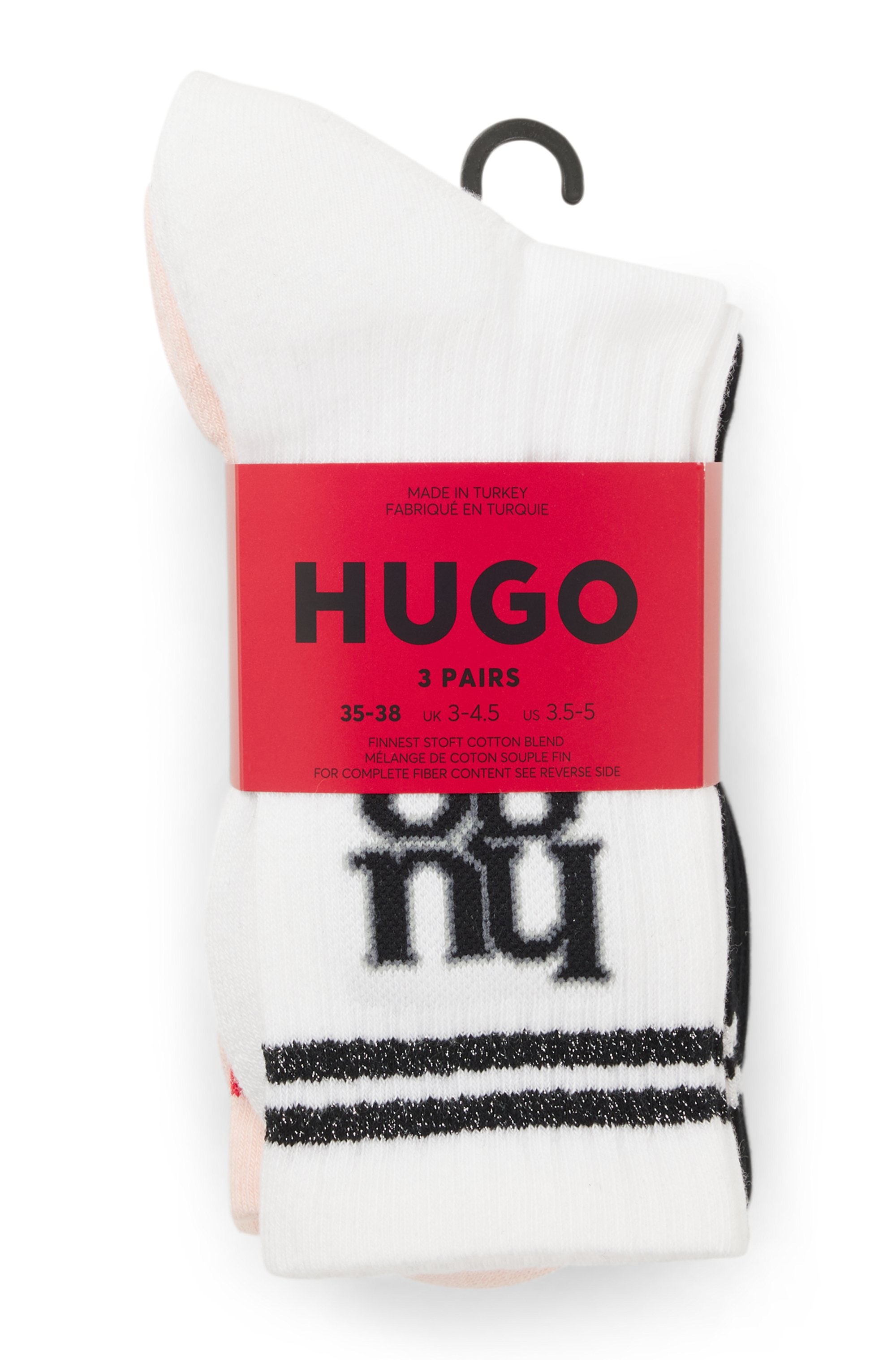 HUGO Underwear Socken Packung, 3 Paar tlg.
