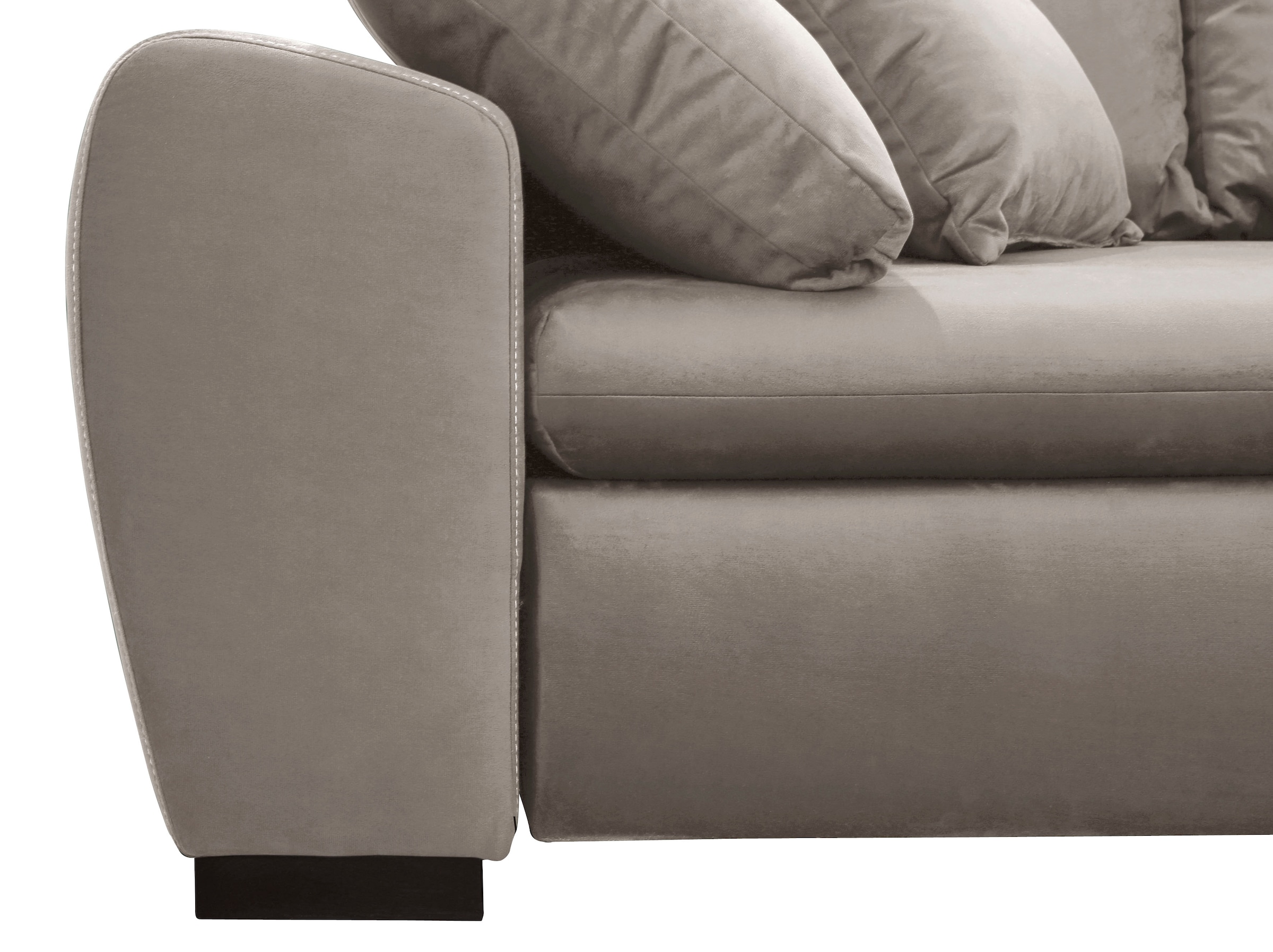 Sofa Couch offers Ecksofa Cara Mia Home Affaire, grau