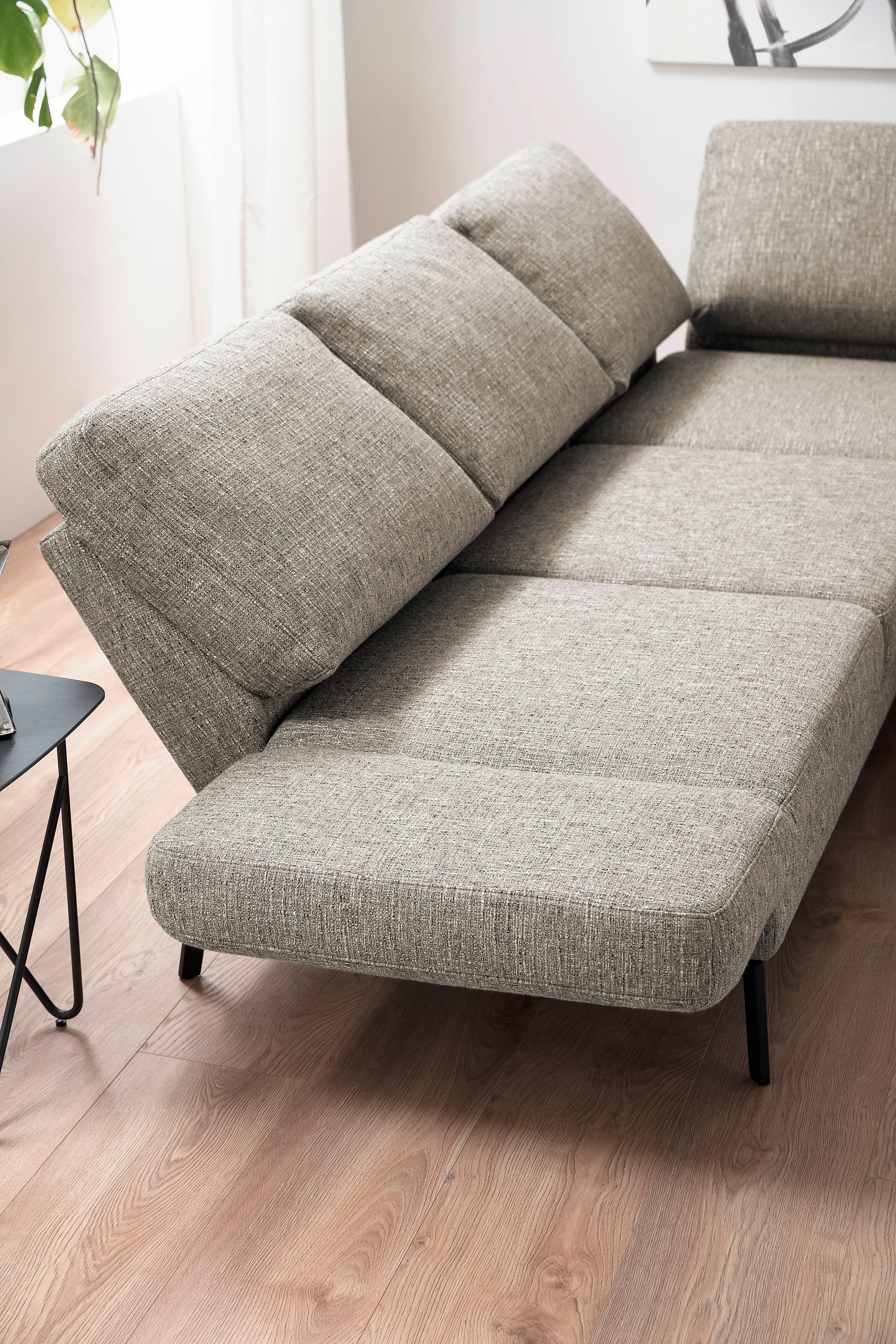 3C Candy Ecksofa »Kairo Multifunktion-Sofa, bequem und viele Komfortfunktionen, L-Form«, inklusive Drehsitz-, Armlehnen- und Rückenverstellung