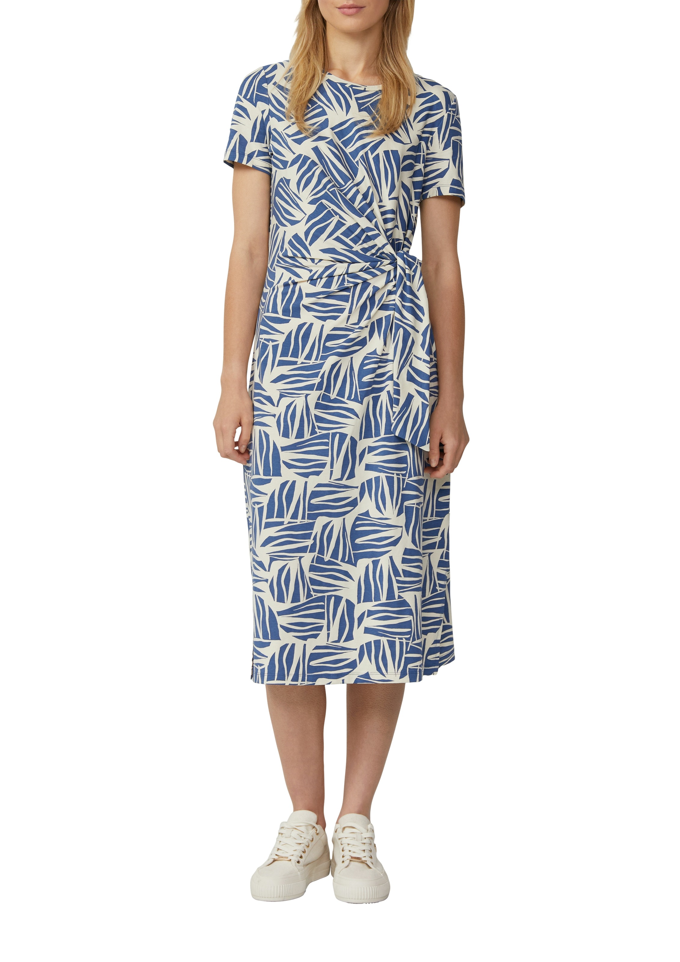 Thumbnail - s.Oliver Jerseykleid Sommerkleid mit Knoten-Detail