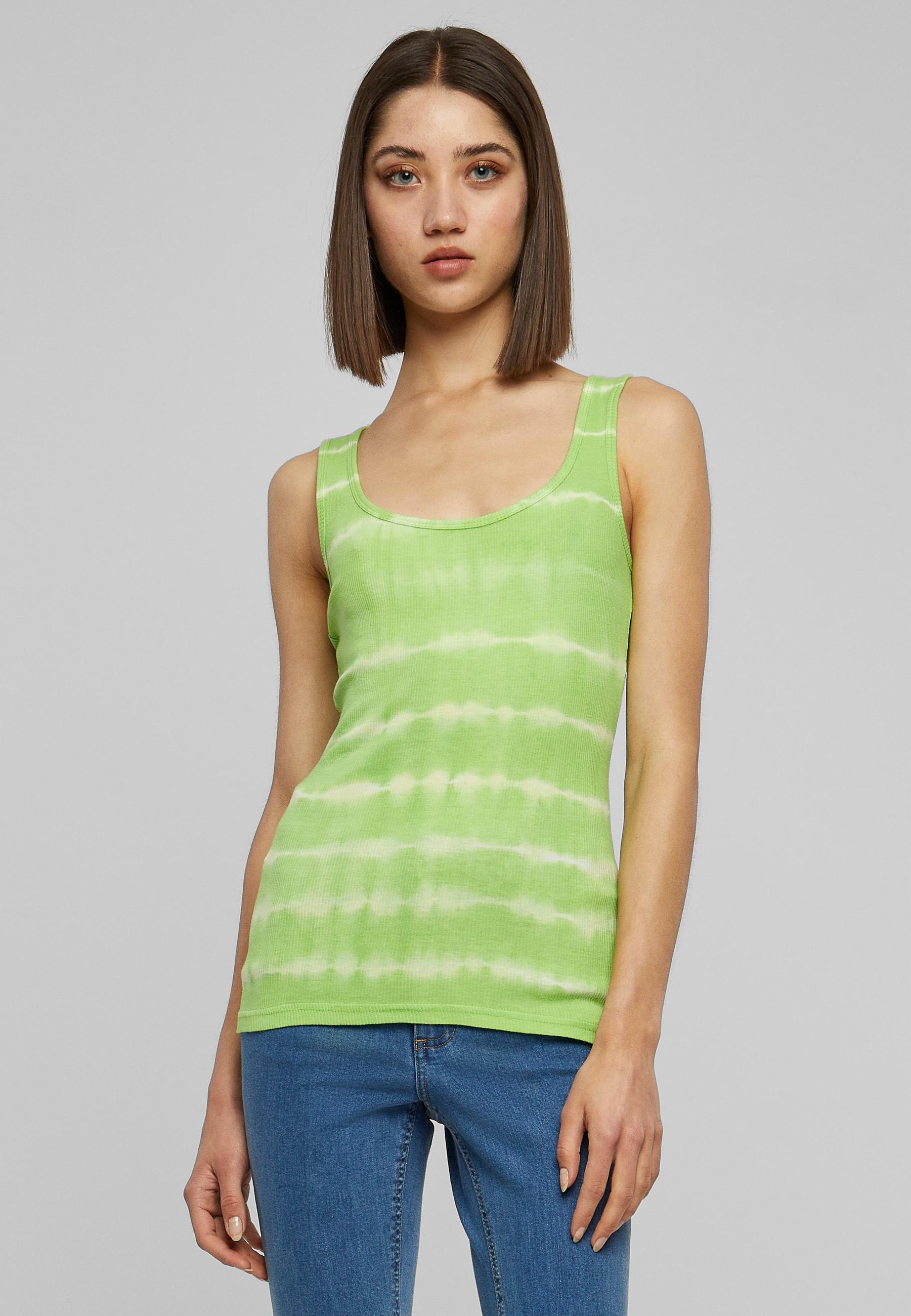 URBAN CLASSICS Muskelshirt »Urban Classics Damen Ladies Batik Tanktop«, (1 tlg.)