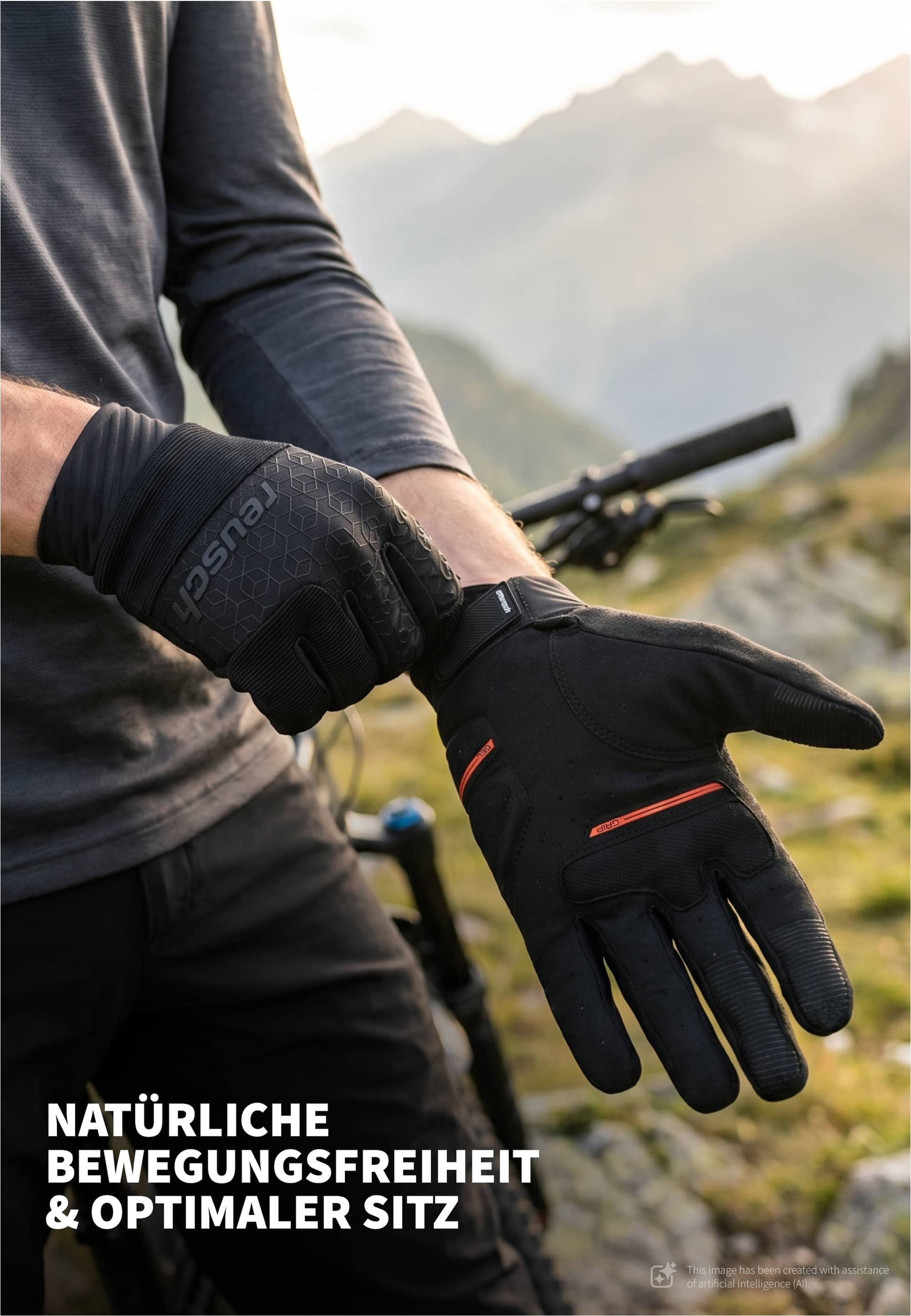 Reusch Fahrradhandschuhe »Cycling Glove TOUCH-TEC« mit atmungsaktiver Funktion