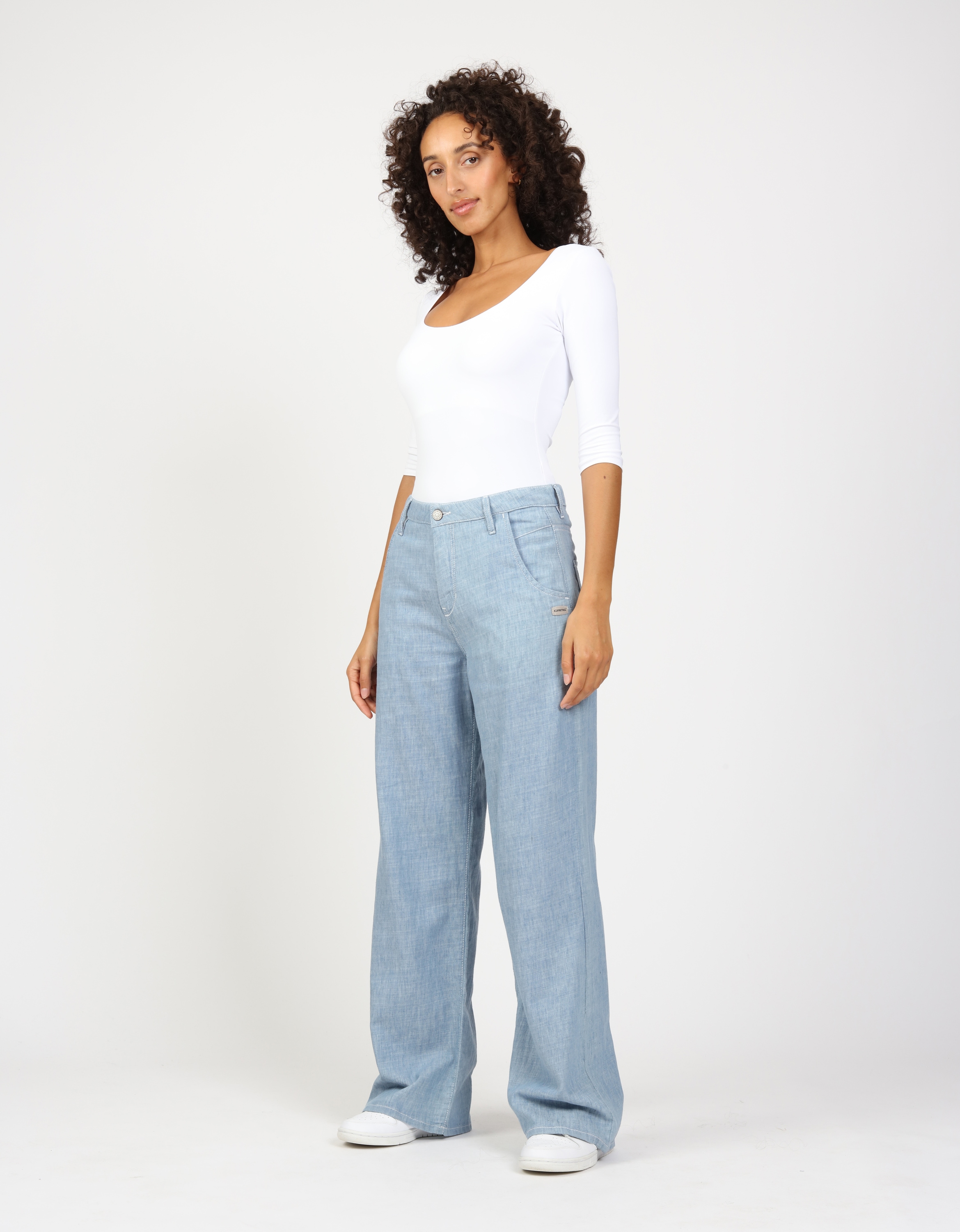 GANG Stoffhose »GANG Hosen Wide Fit 94VIA WIDE«