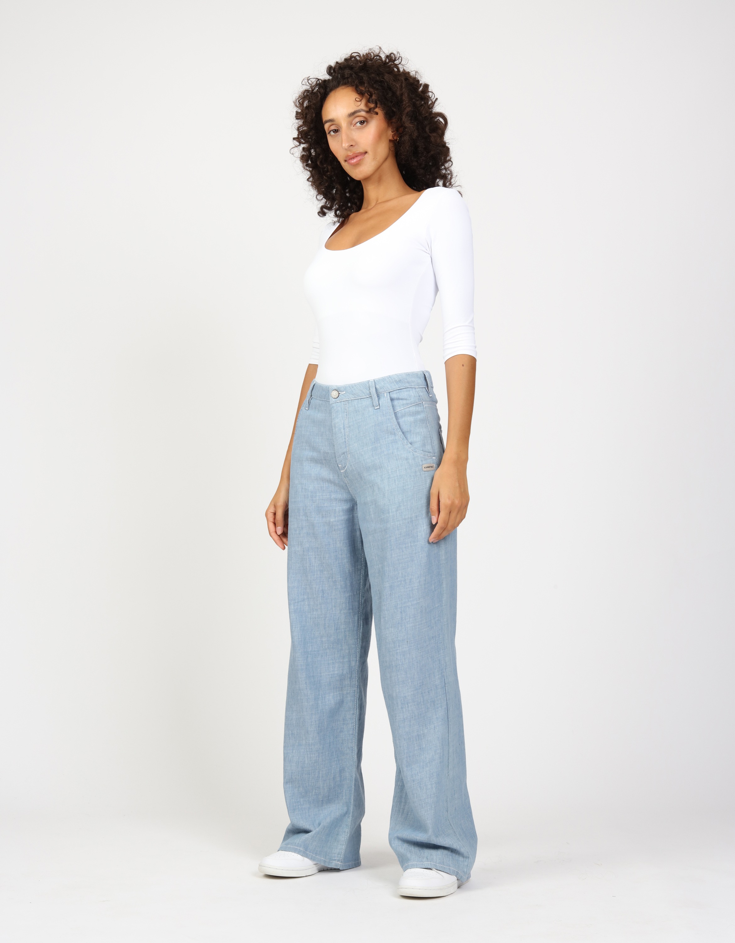 GANG Stoffhose "GANG Hosen Wide Fit 94VIA WIDE" günstig online kaufen