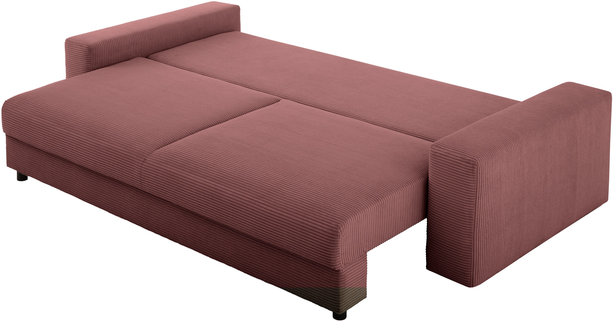 LeGer Home by Lena Gercke Schlafsofa »Imoga, Polster mit Schlaffunktion, 3-Sitzer Sofa, Couch mit Bettkasten«, in modernen Farben und Stoffen, Bettfunktion, Liegefläche: 200x150 cm