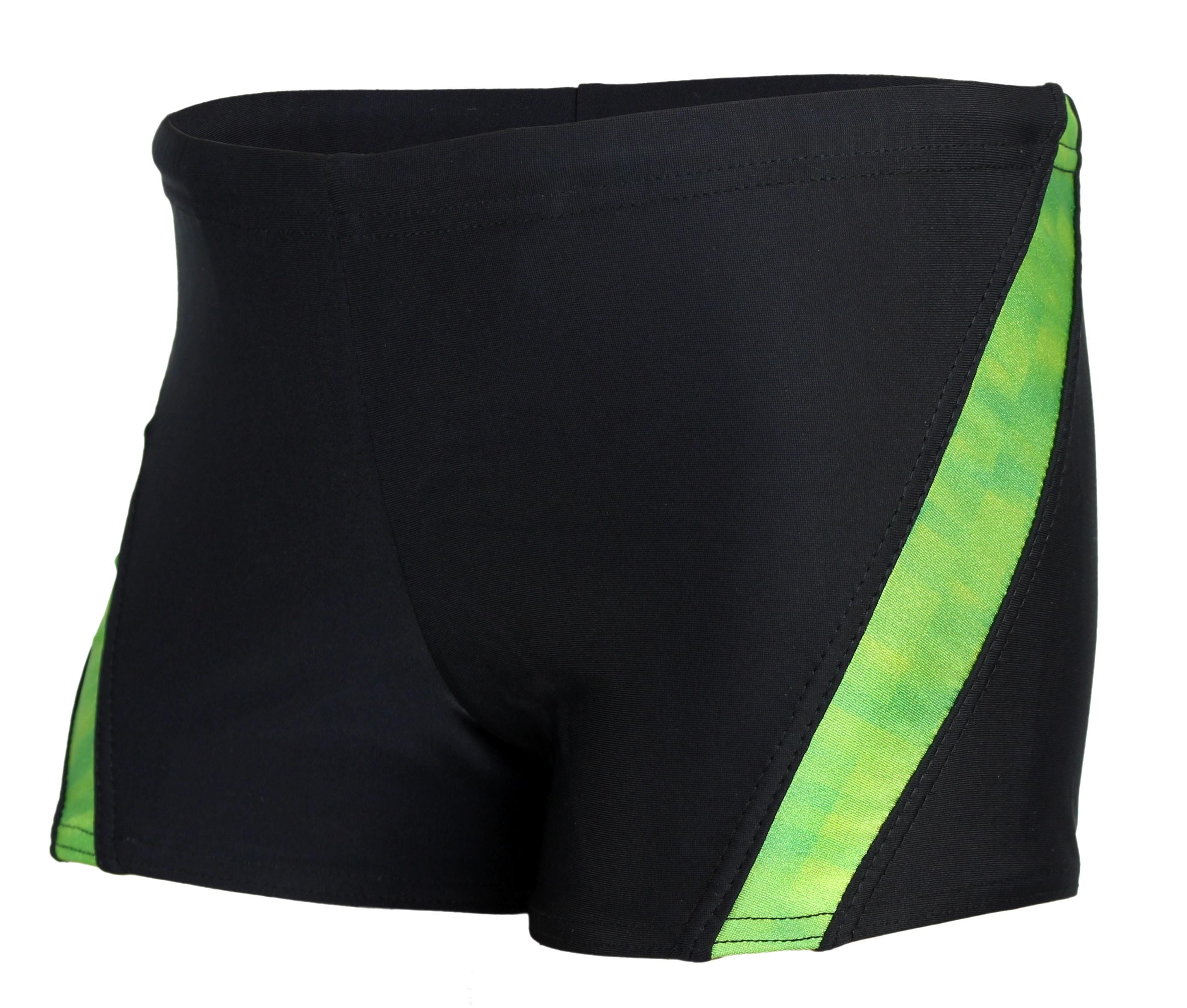 AQUARTI Badehose "Badehose Jungen Schwimmhose Kontrastfarbige Einsätze"