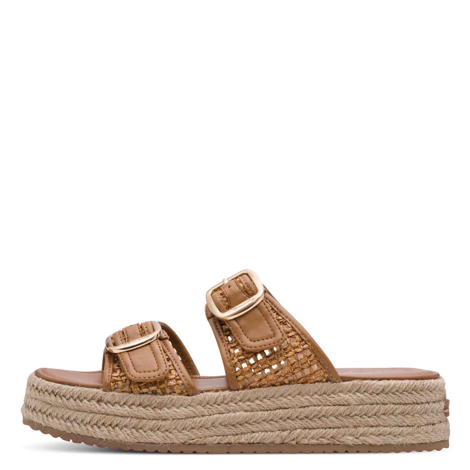 Tamaris Pantolette  Plateau, Sommerschuh, Schlüpfschuh mit sommerlicher Lochung