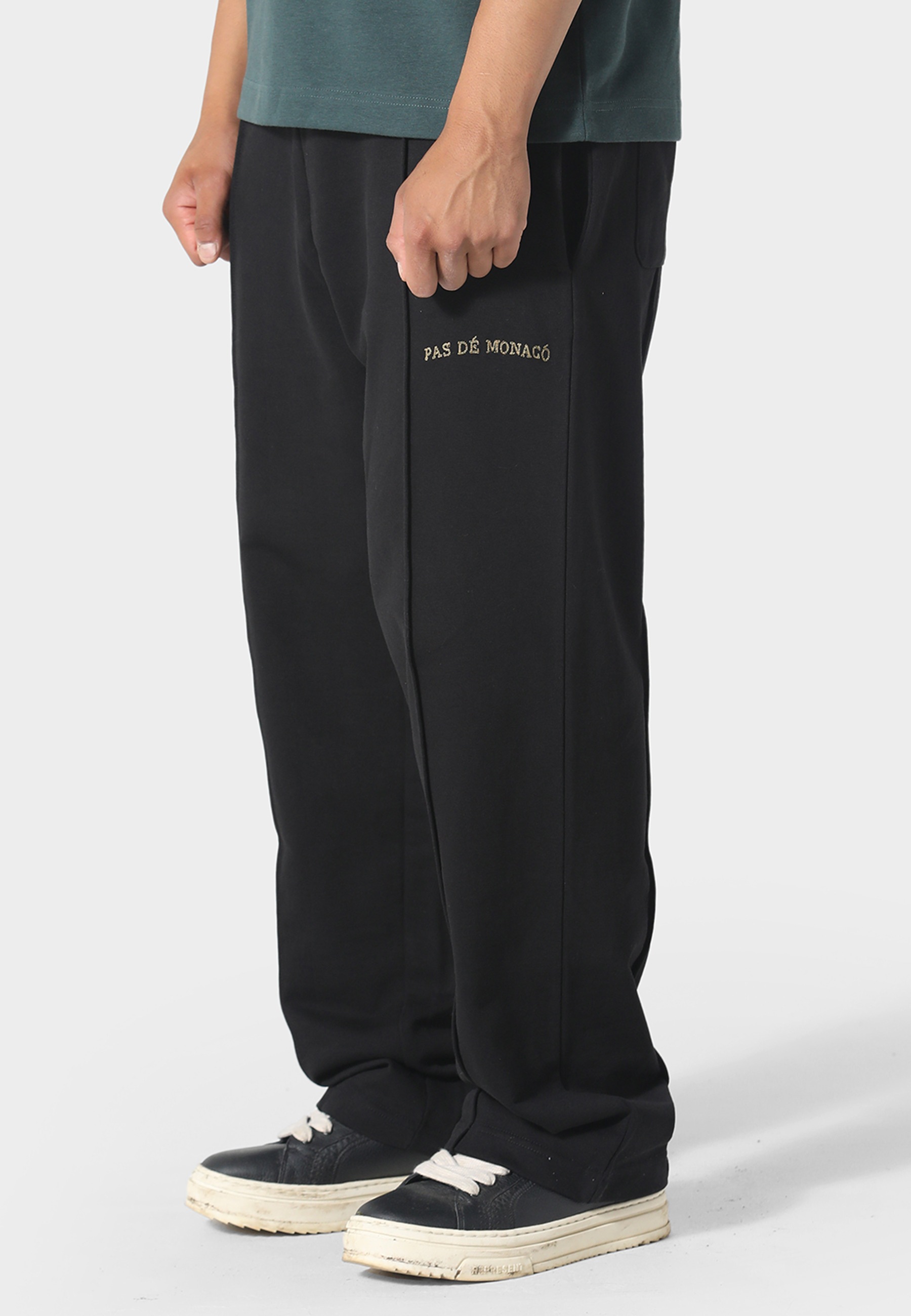 Pas De Monaco Stoffhose »Pas De Monaco BRODERIE ZIP PANTS«