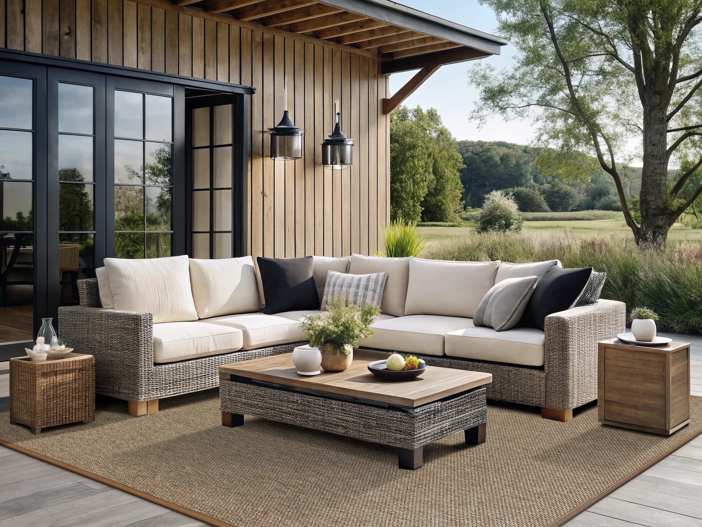 Teppich DEKOWE "Naturino Prestige", braun (nussbraun), B:80cm H:10mm L:250cm, Kunstfaser, Teppiche, Teppich, Flachgewebe, meliert, Sisal Optik, In- und Outdoor geeignet