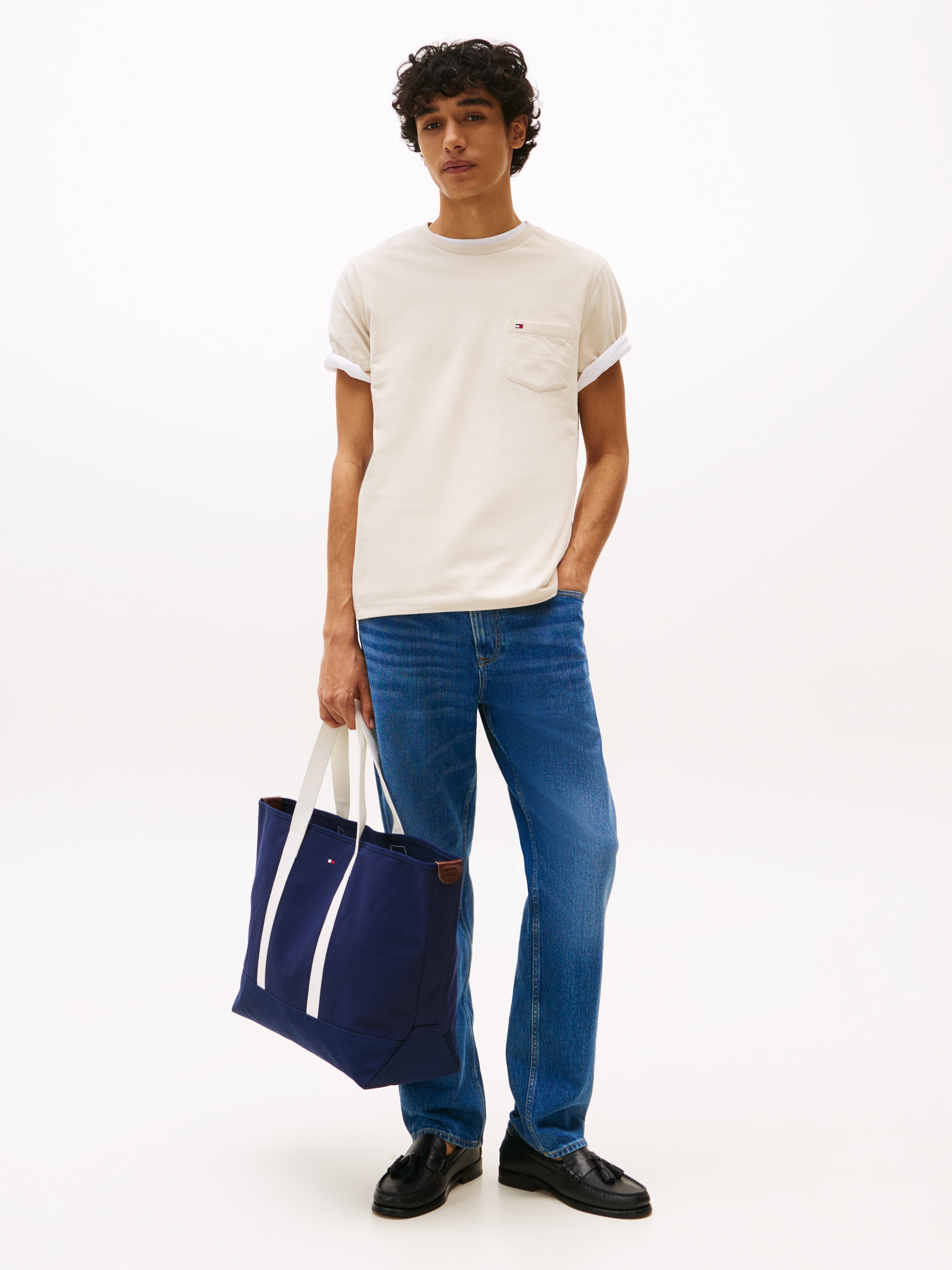 Tommy Hilfiger T-Shirt »ESSENTIAL SOLID POCKET TEE«