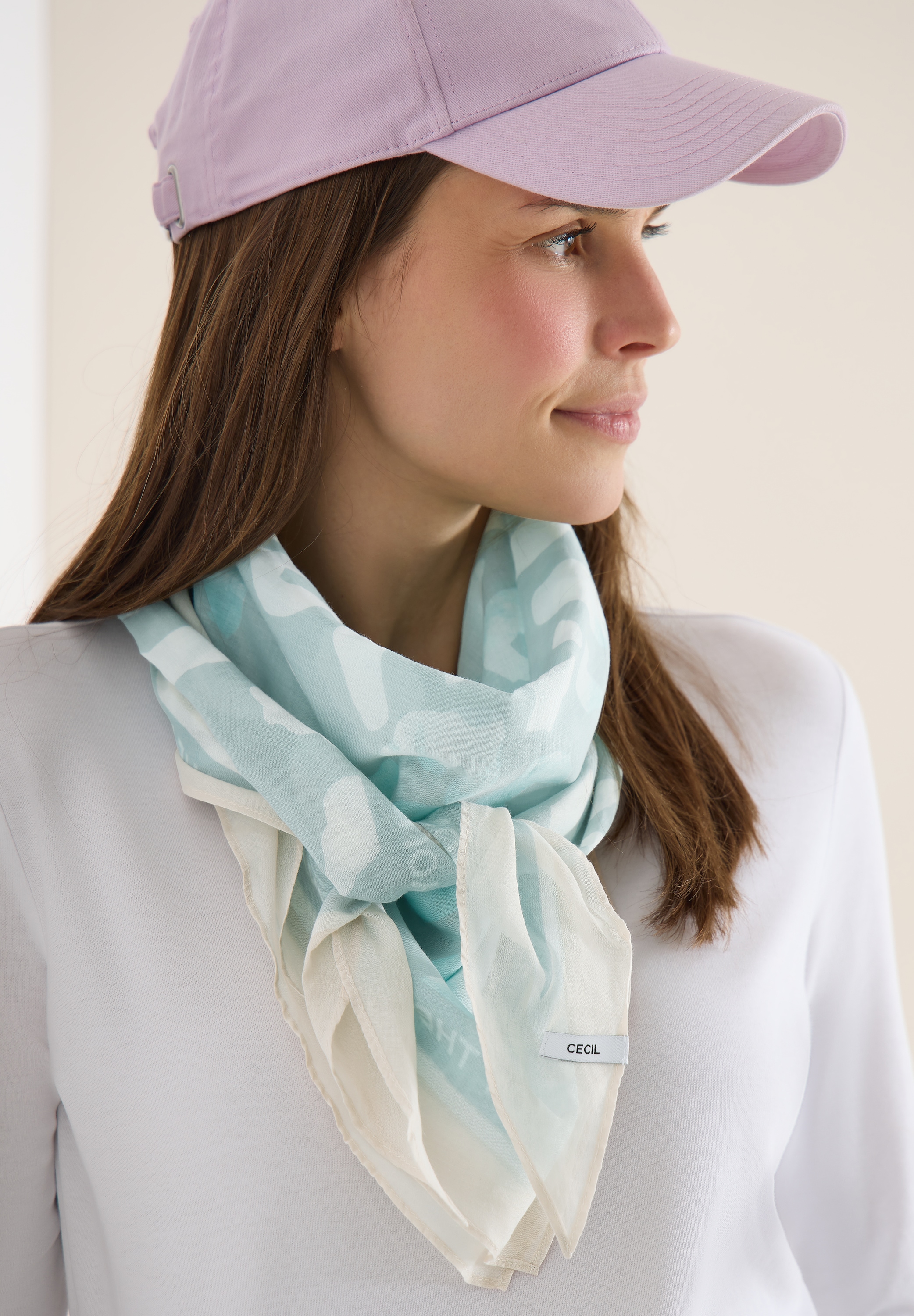 Cecil Halstuch mit allover Druck günstig online kaufen