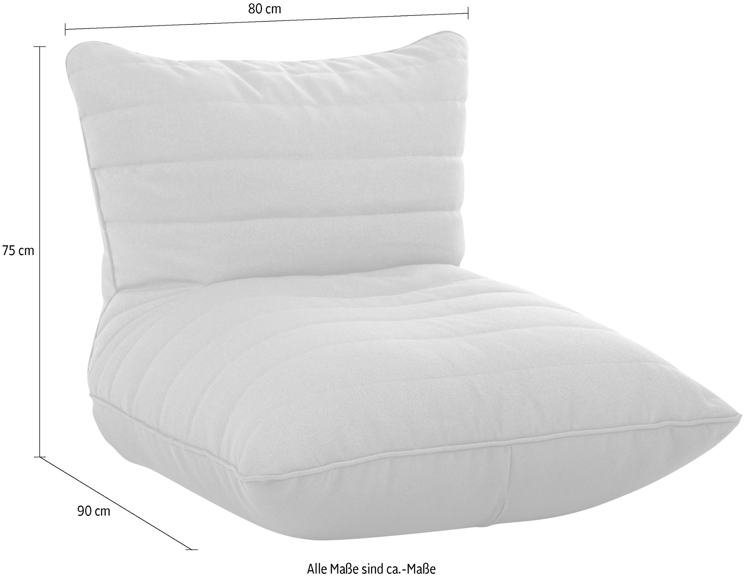 Sitting Point Sitzsack "Canvas", (1 St.) günstig online kaufen