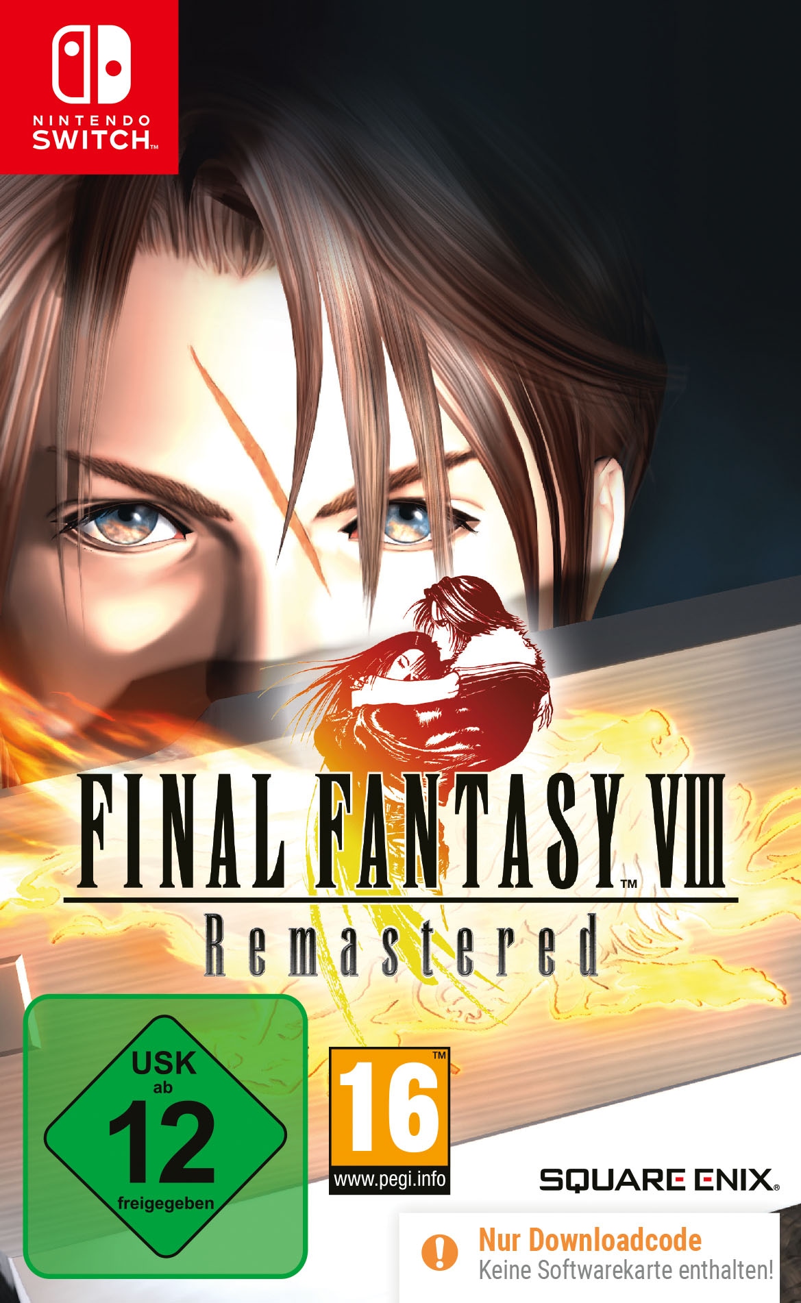 SquareEnix Spielesoftware »Final Fantasy VIII Remastered (Code in a Box)«, Nintendo Switch