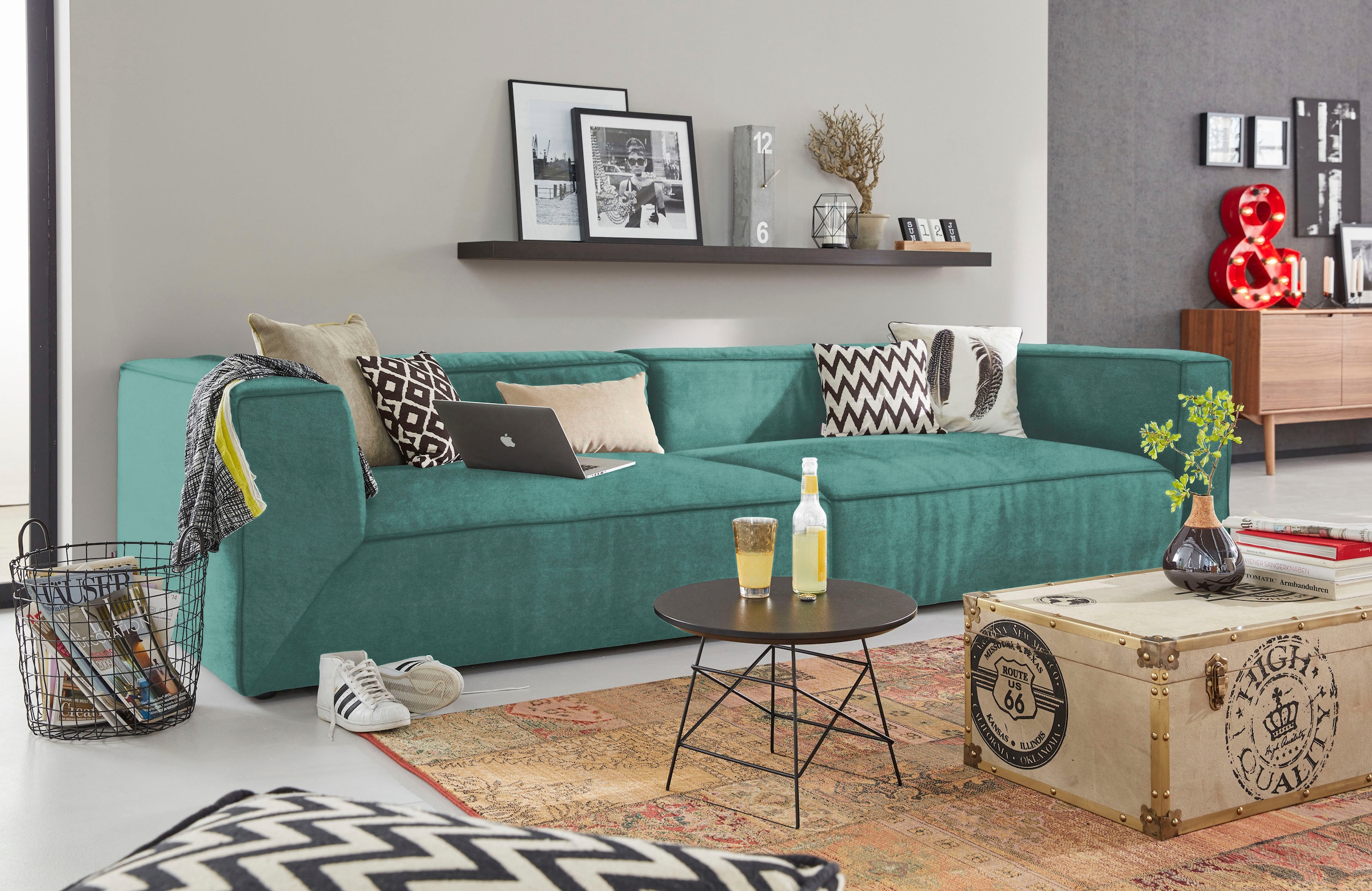 TOM TAILOR HOME Big-Sofa "BIG CUBE", TOM TAILOR Big-Sofa >>BIG CUBE