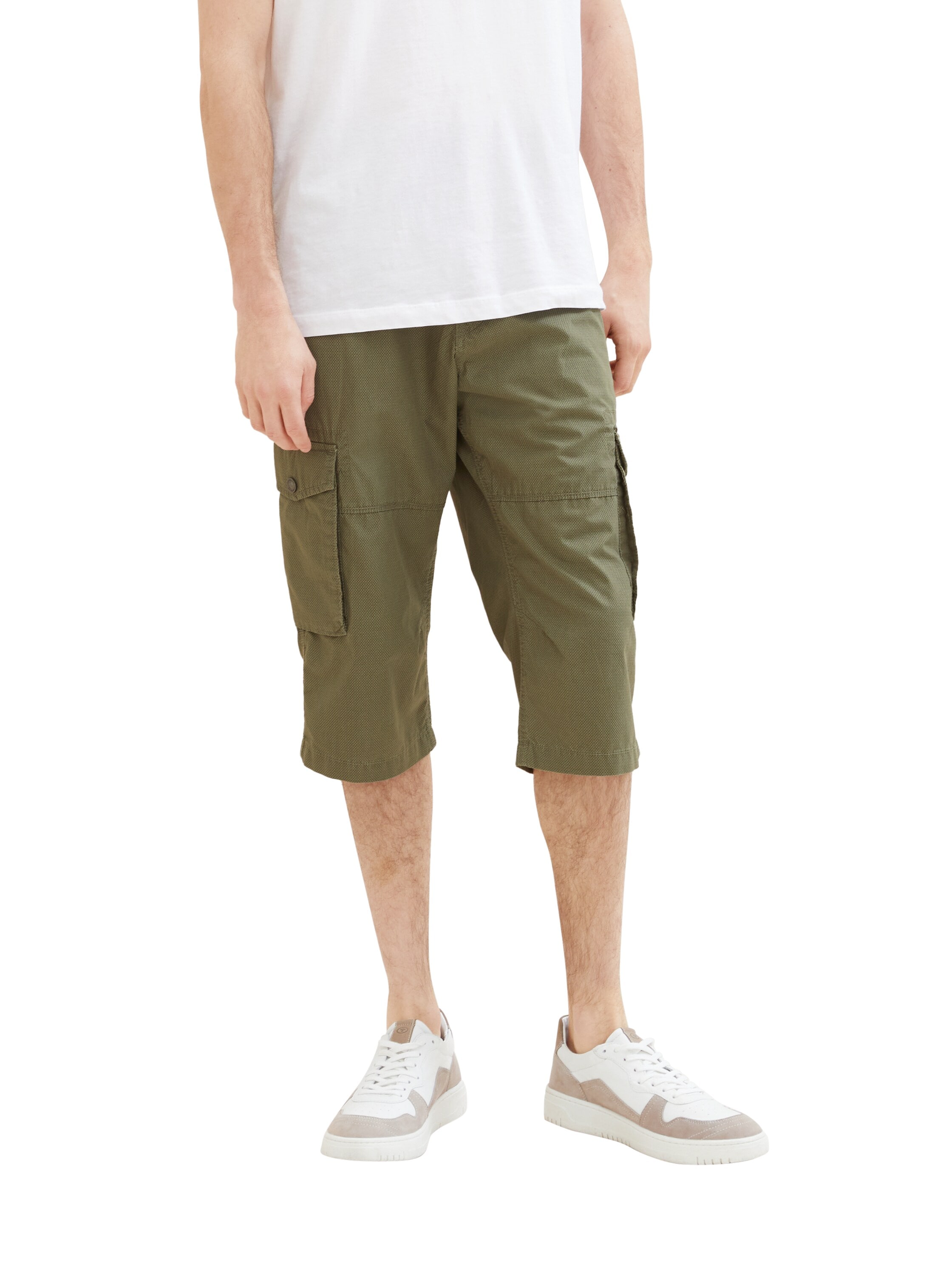 TOM TAILOR Shorts, mit Logo Print