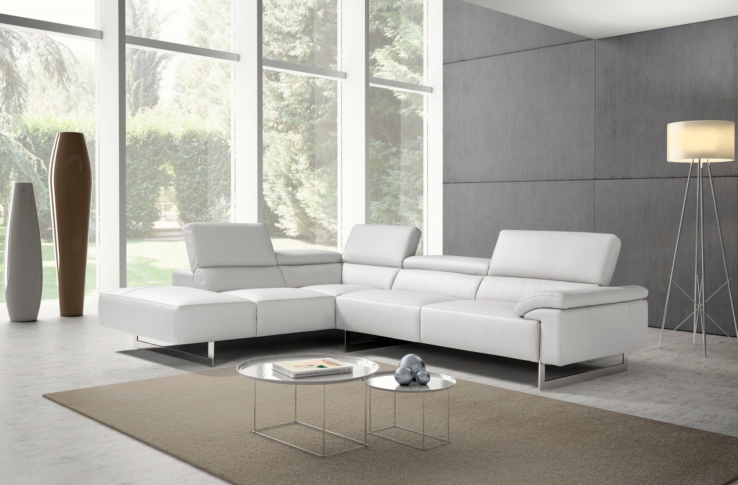 Egoitaliano Ecksofa "Malika, elegant und bequem, Designsofa, L-Form", mit O günstig online kaufen
